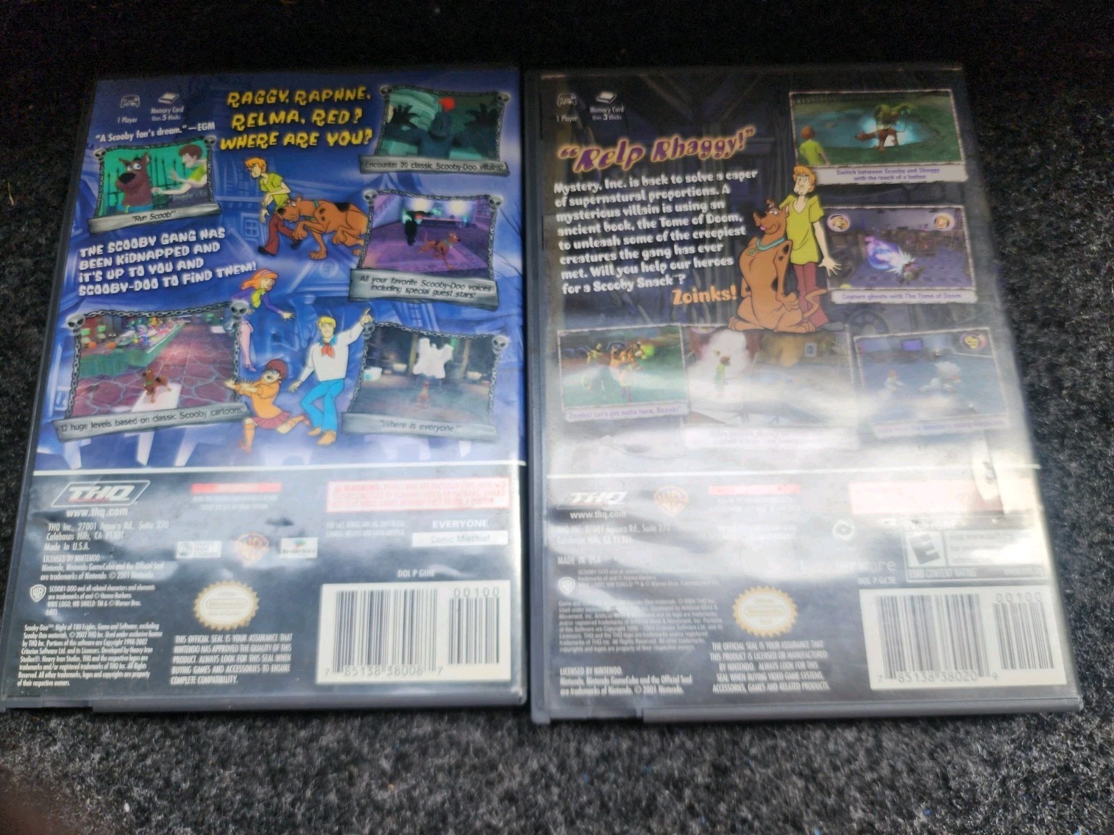 Scooby-Doo Mystery Mayhem + 100 Frights • Nintendo GameCube