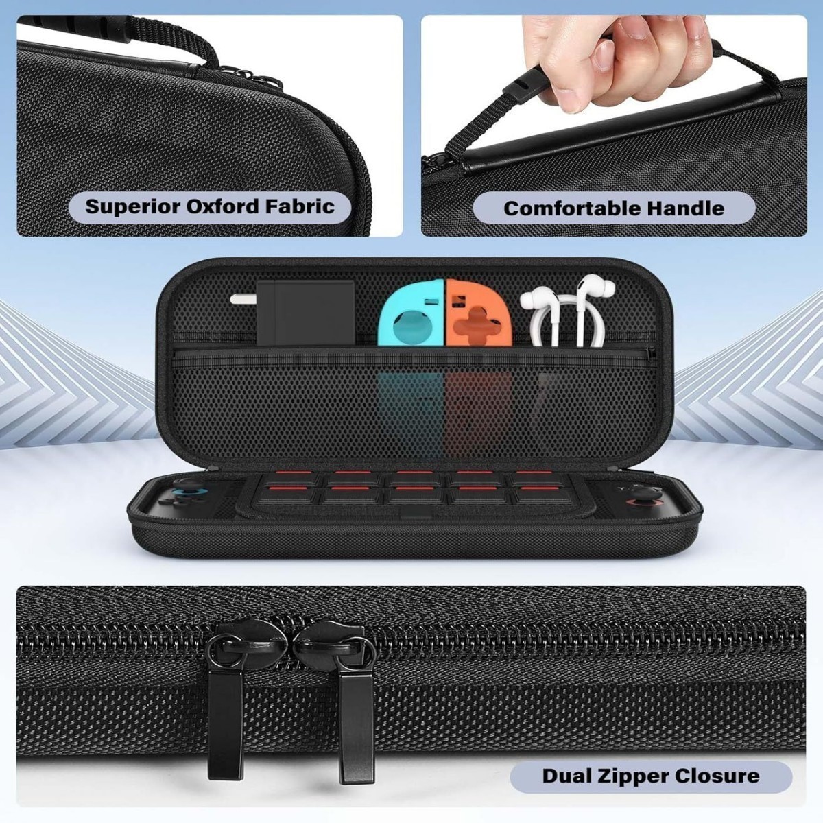 Portable Carrying Case Hard Shell Pouch Travel Game Bag for Nintendo Switch 2