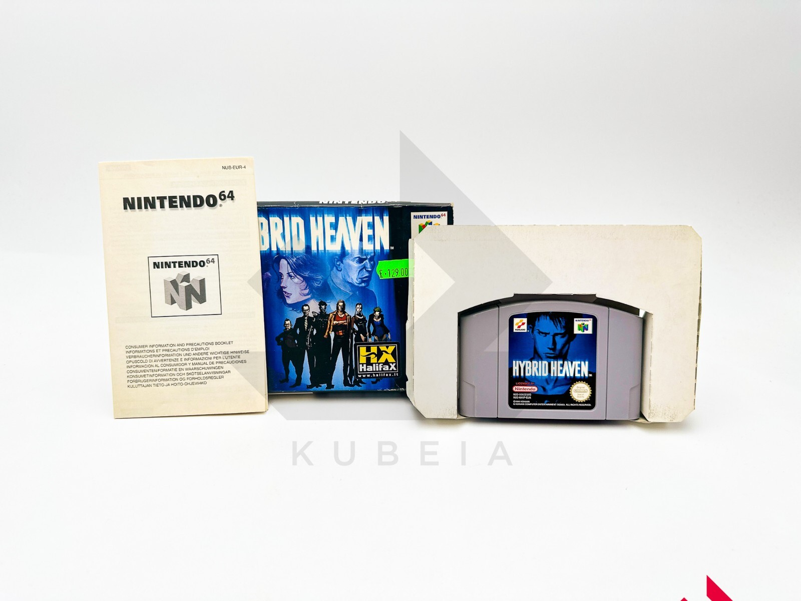 HYBRID HEAVEN – PAL BOXED ORIGINAL ENG EUR NINTENDO 64 N64 GIFT IDEA KONAMI