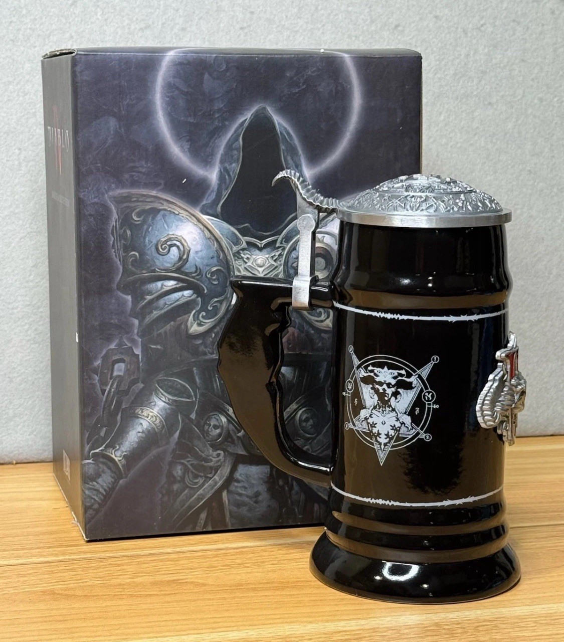 Diablo IV Limited Edition Inarius and Lilith Stein 24 oz NIB Blizzard Blizzcon