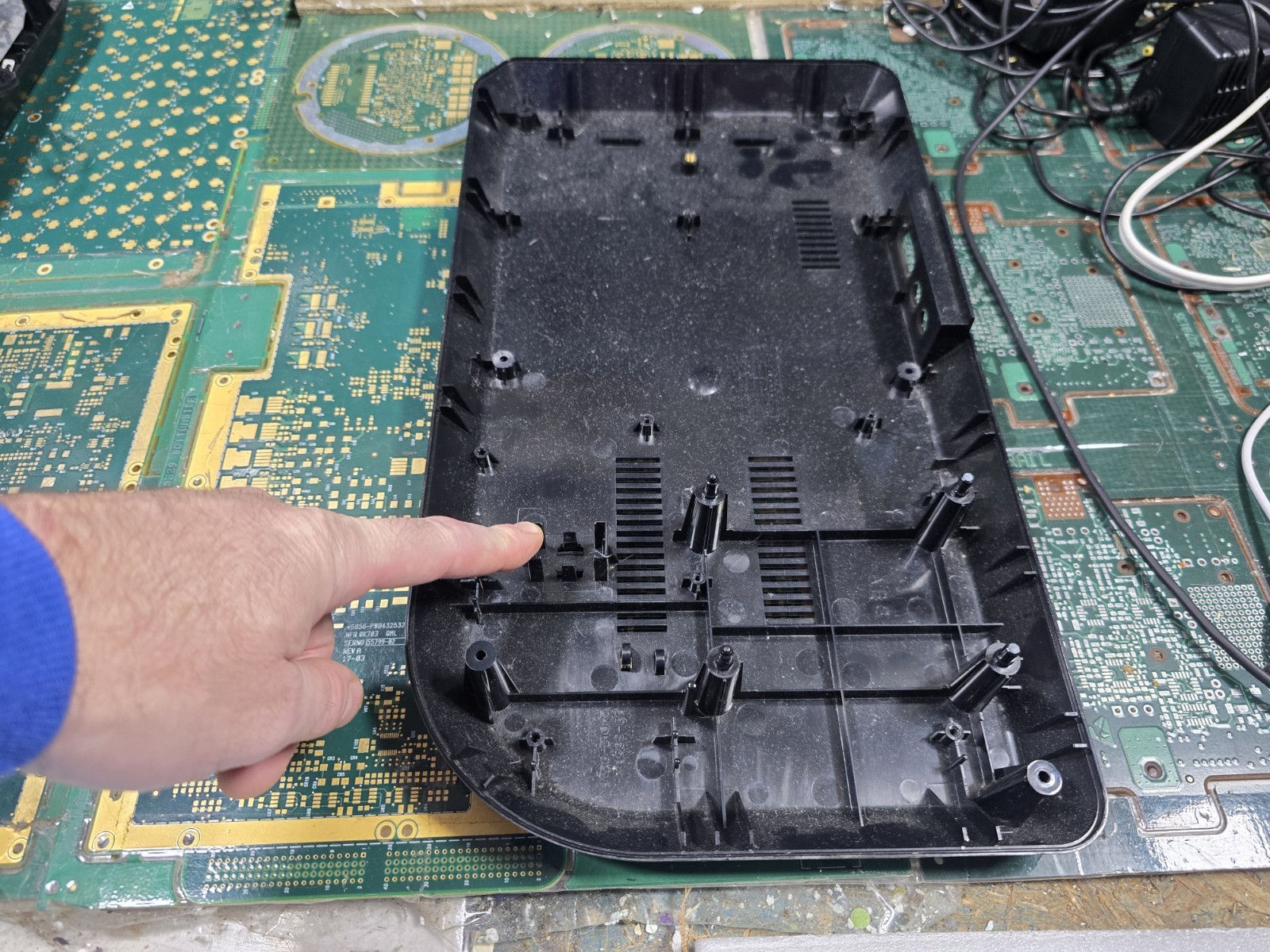 SEGA CD **MK-4102 ONLY** EXACT LABELED BOTTOM CASE #1-INTACT-JUST OK-READ ALL