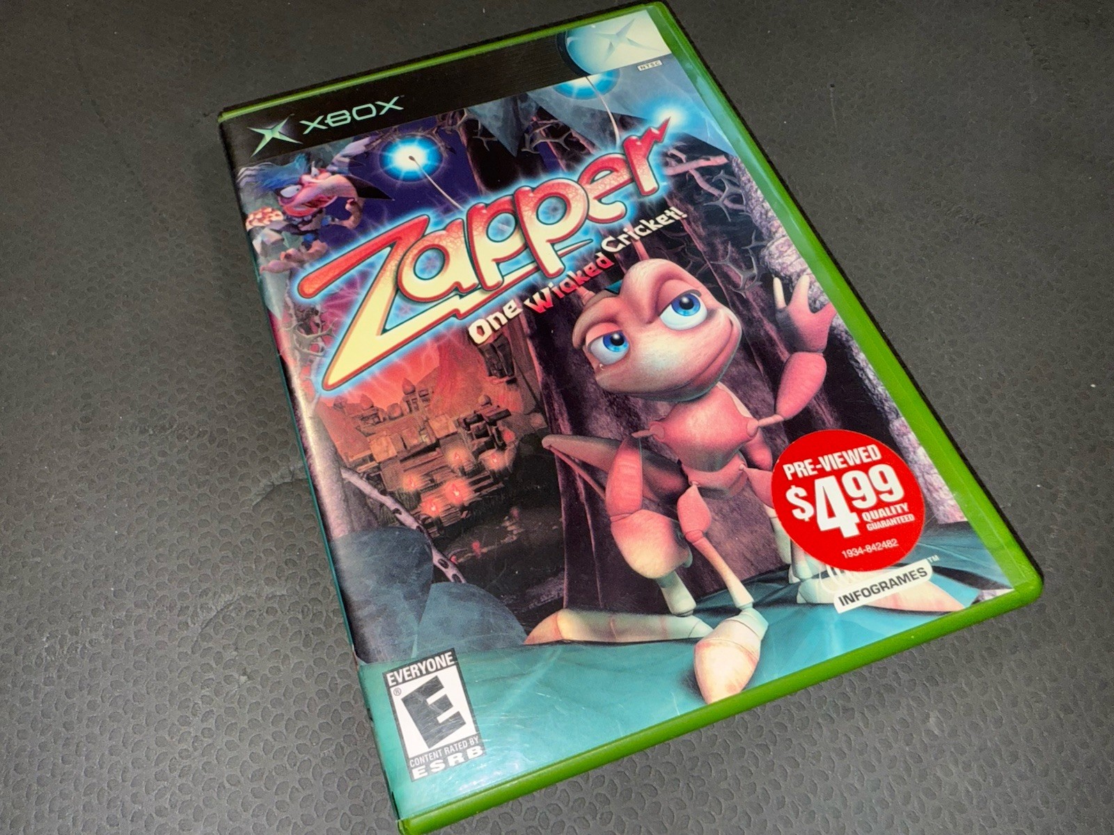 Zapper XBOX Animated Comic Mischief Action Adventure Complete