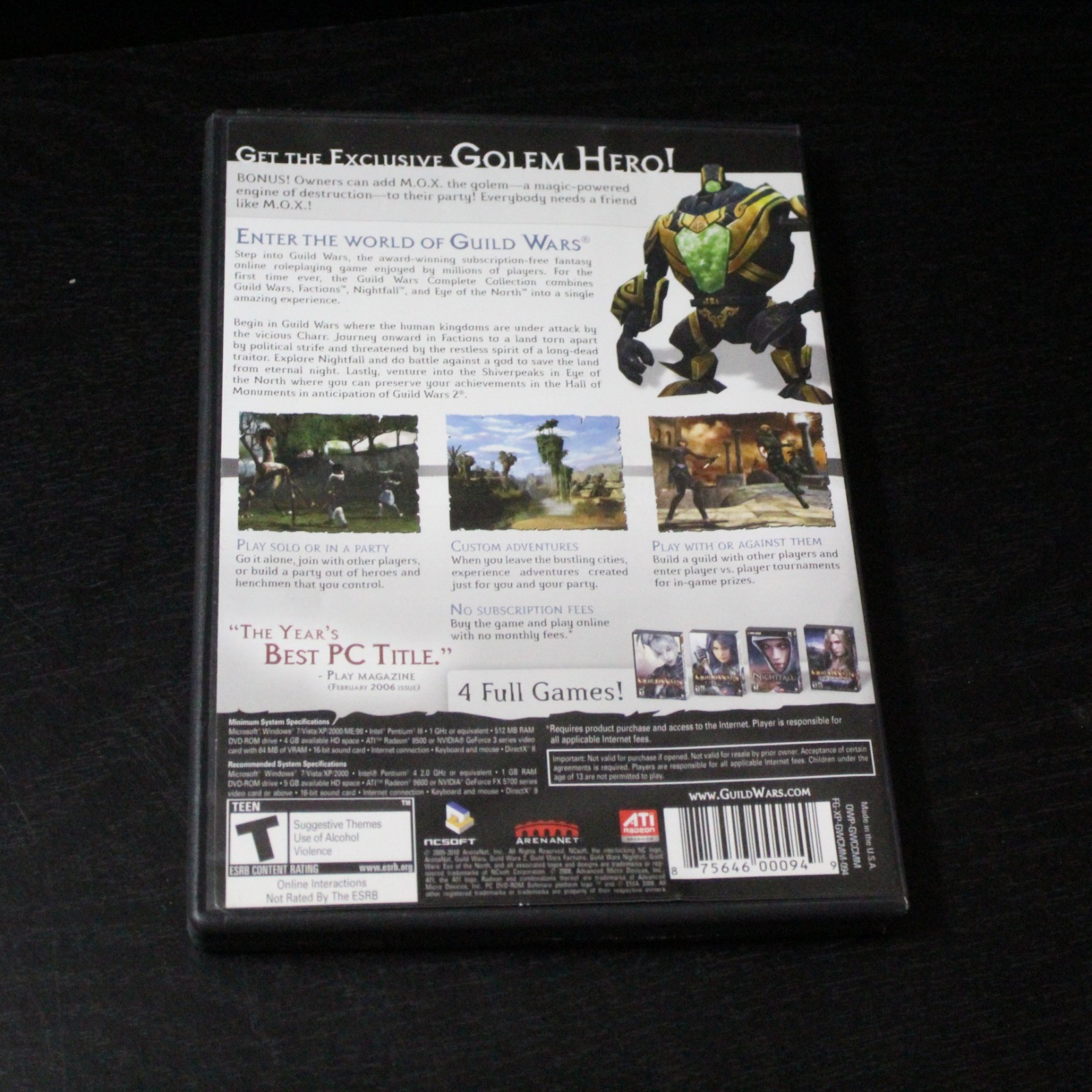 Guild Wars Complete Collection PC Complete in Box