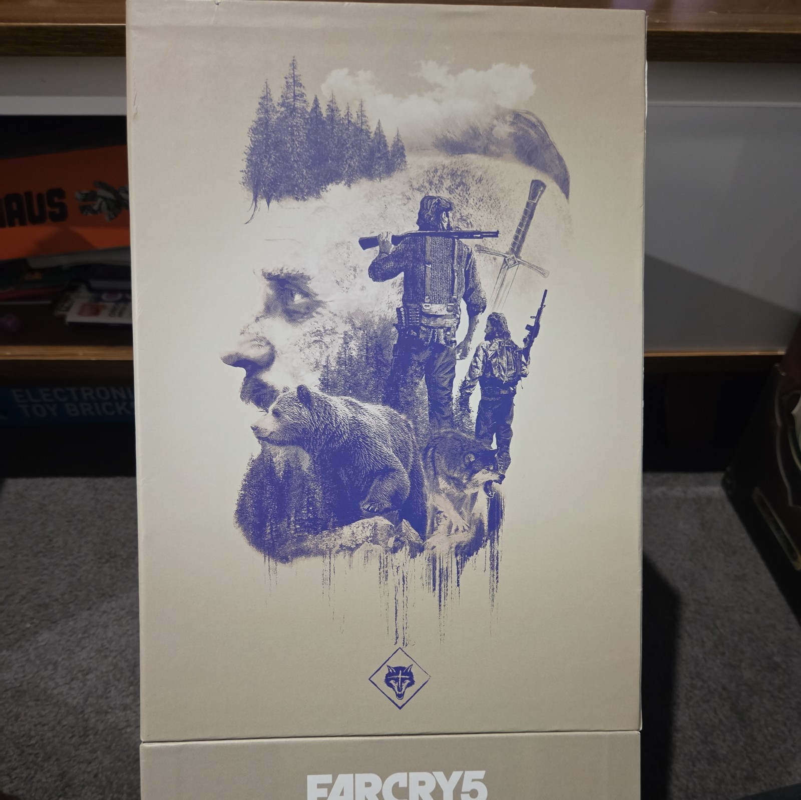 Far Cry 5 Father Collectors Edition Joseph Seed Figure Statue Video Game Ubisoft