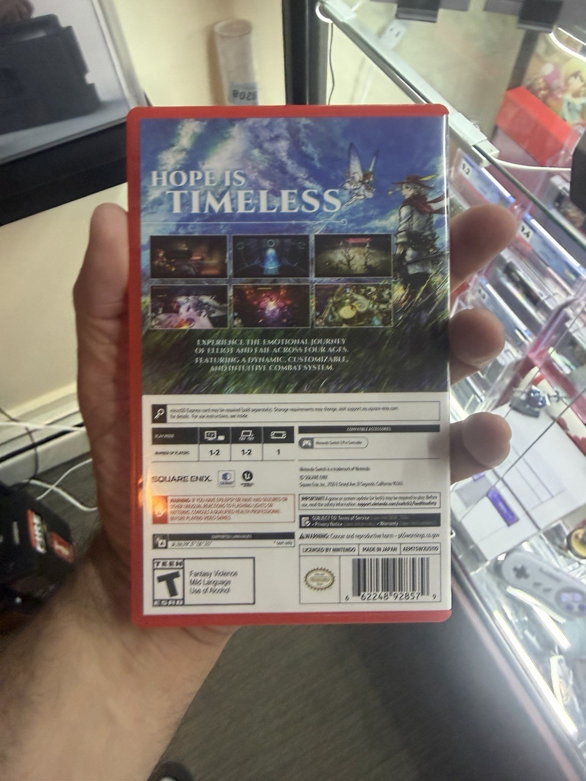 The Adventures of Elliot: The Millennium Tales CASE an POSTER ONLY (NO GAME)