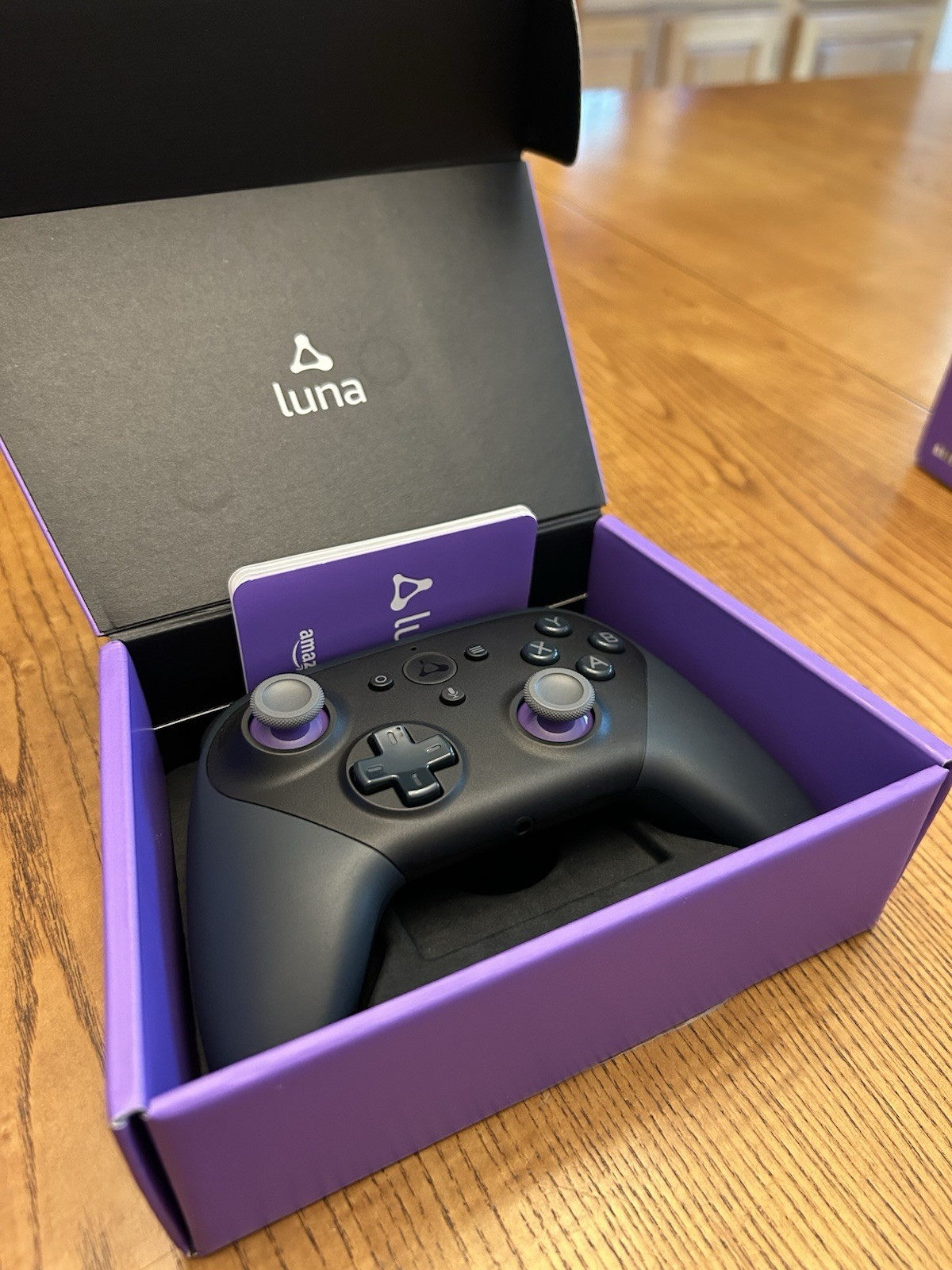 Amazon Luna Wireless Controller Black Bluetooth Wi‑Fi USB‑C for PC/Mac/Fire TV