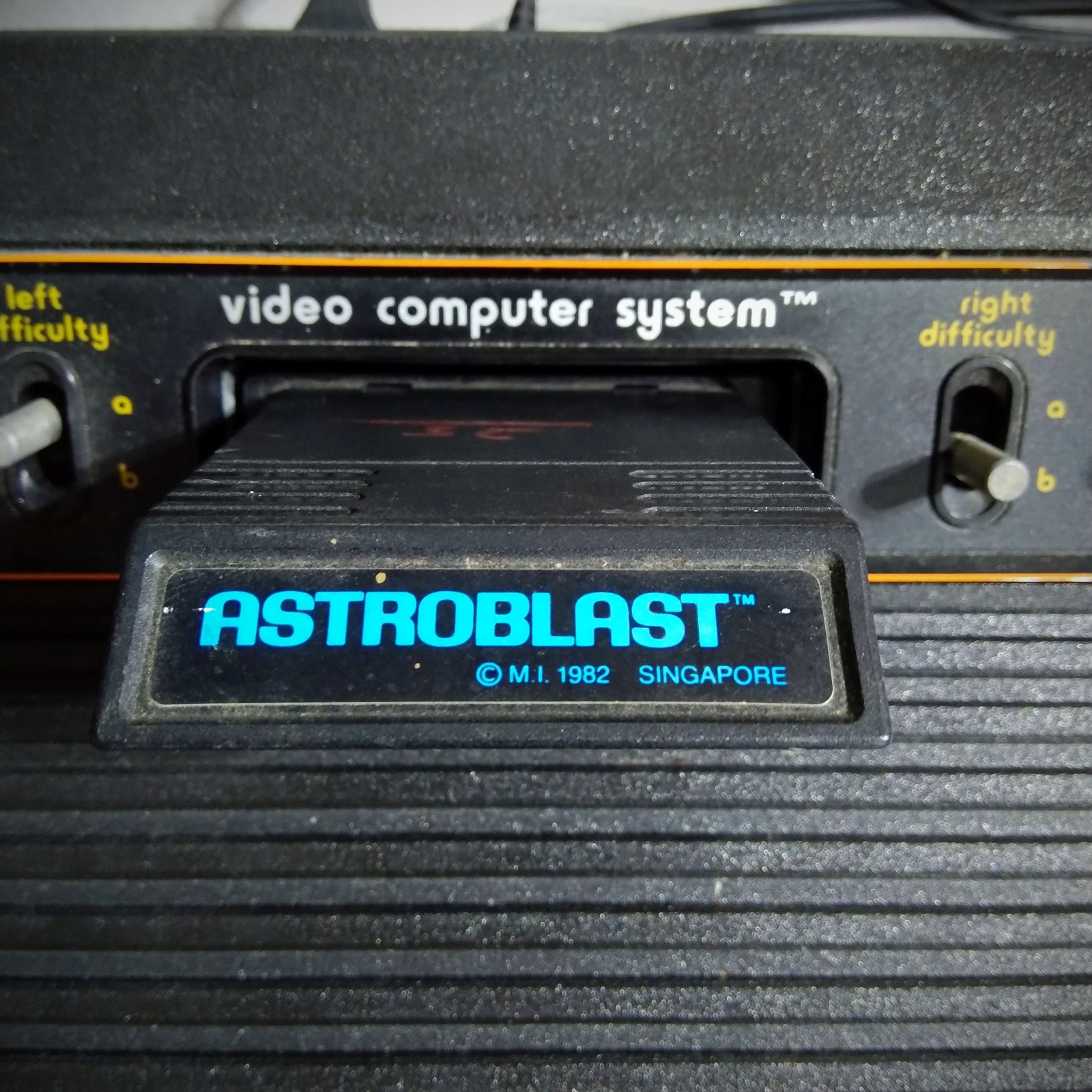 Astroblast [Singapore] (Atari 2600, M Network, 1982)