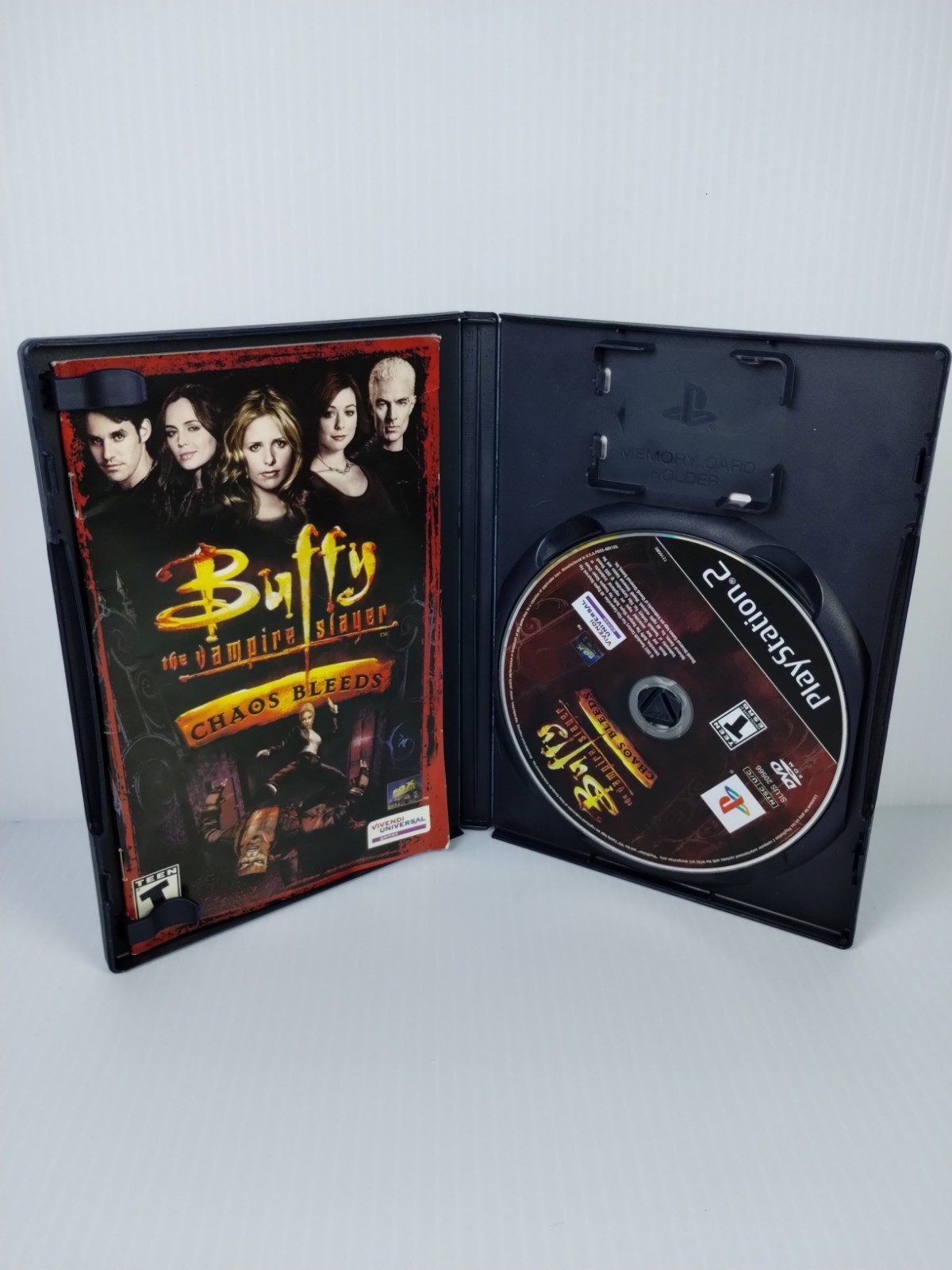 Buffy The Vampire Slayer Chaos Bleeds (Sony PlayStation 2) CIB Reg Card See Pics