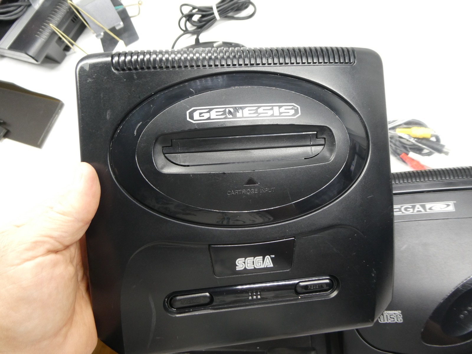 Sega CD Video Game System Console with Sega Genesis Seller reconditioned