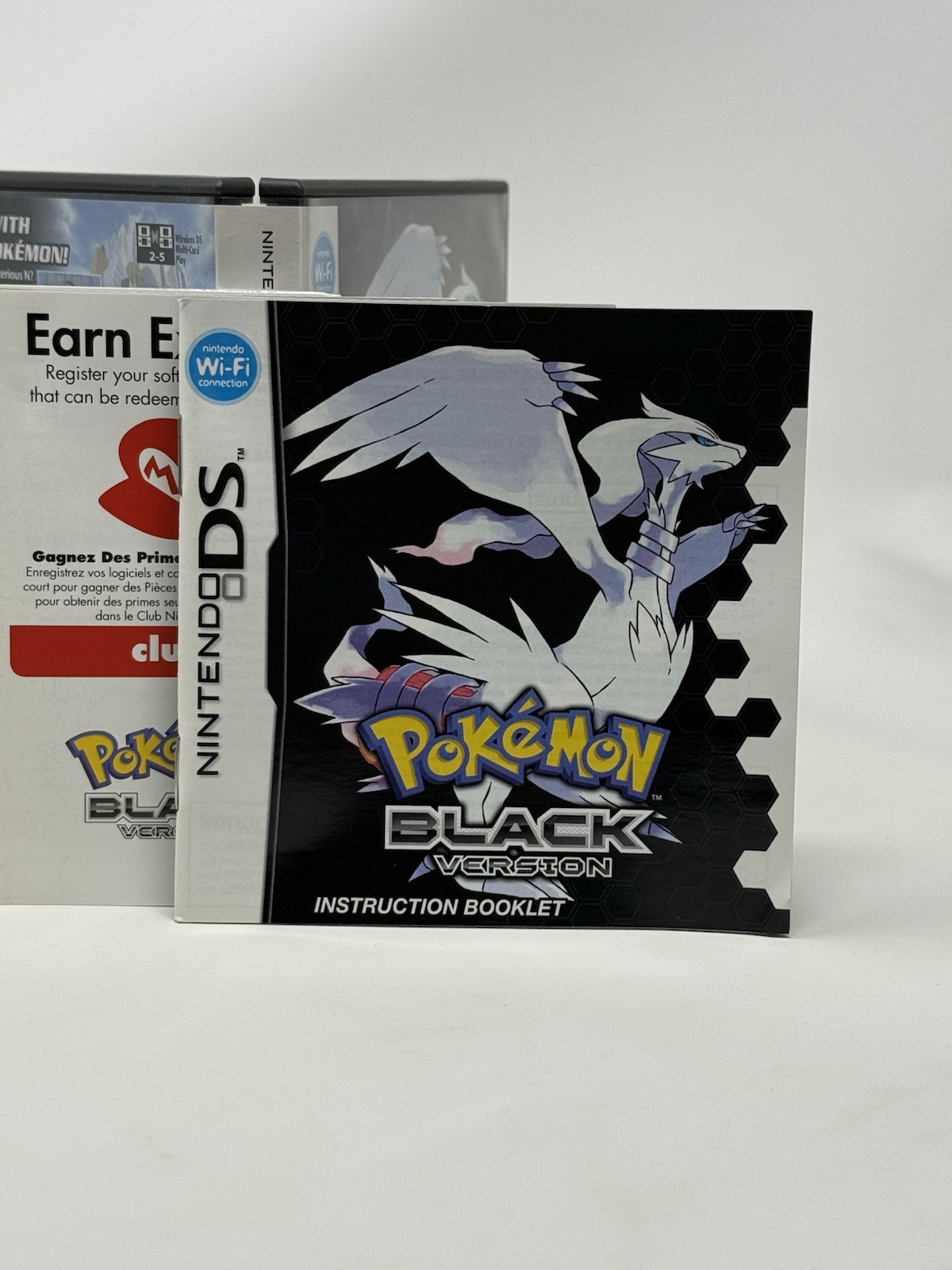 Pokemon Black Version Nintendo DS Complete CIB with All Inserts Authentic Tested