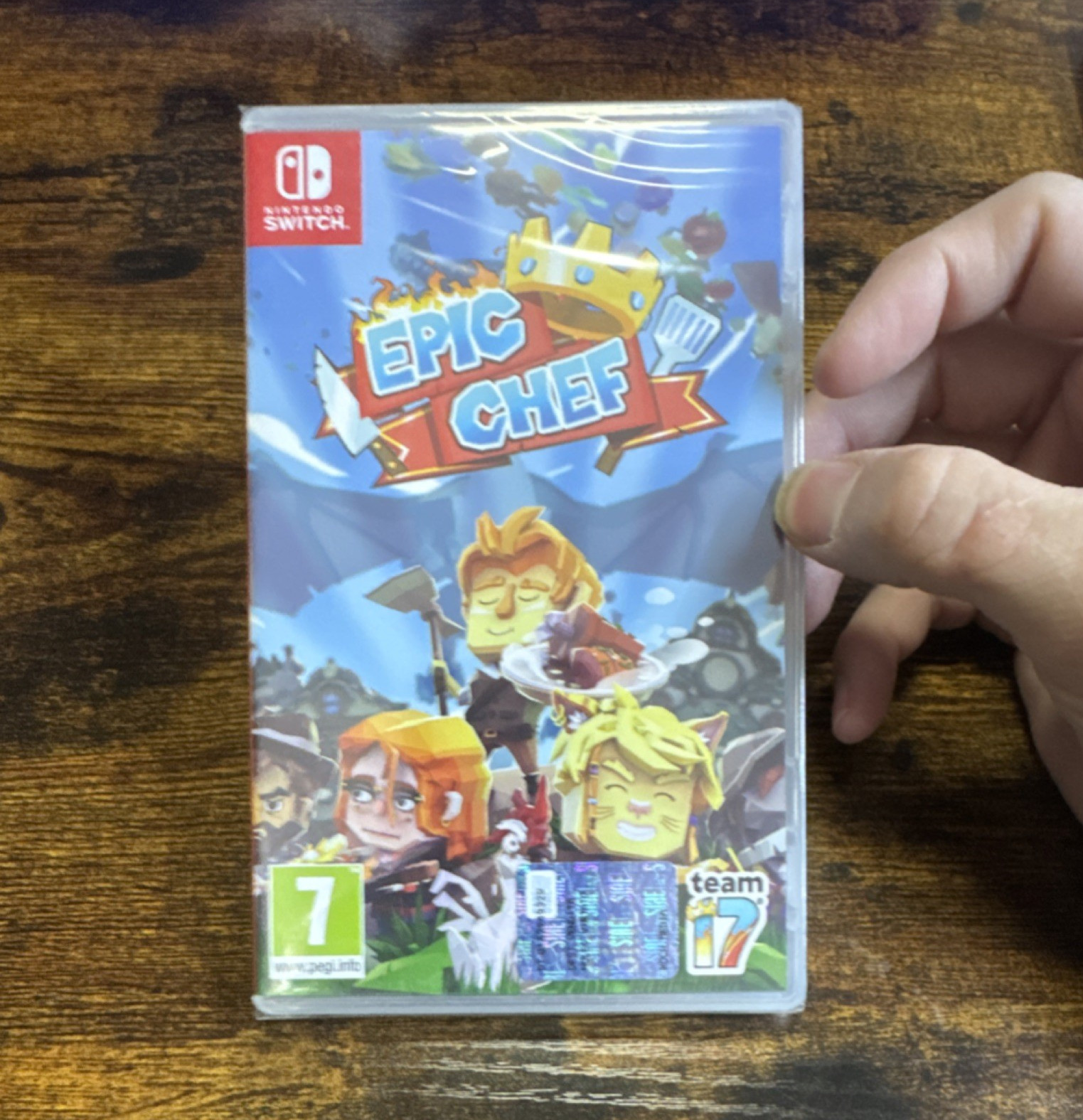 Team17 Epic Chef Nintendo Switch Video Game PAL Region PEGI 7