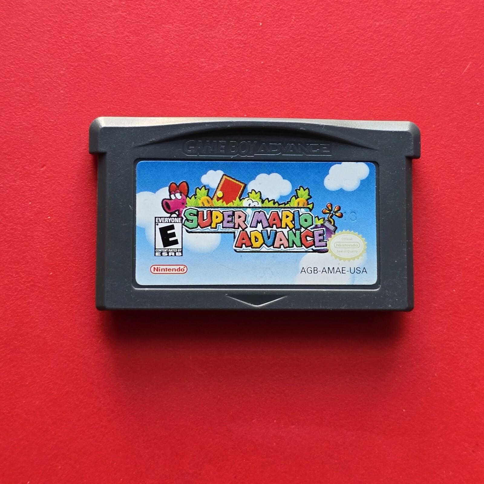 GBA Super Mario Advance Nintendo Game Boy Advance Authentic Saves