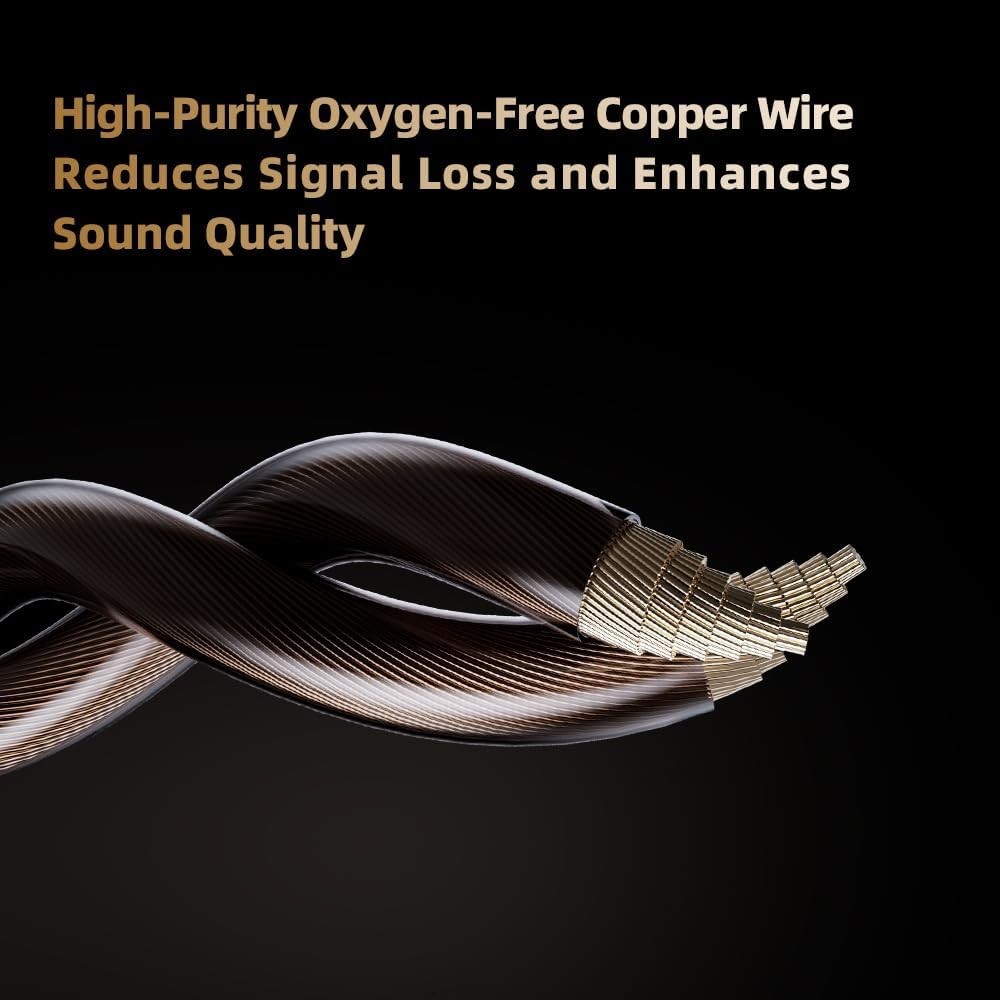 Dynamic Driver QKZ ENZO Earphones | 20Hz-20kHz Frequency Range for Clarity
