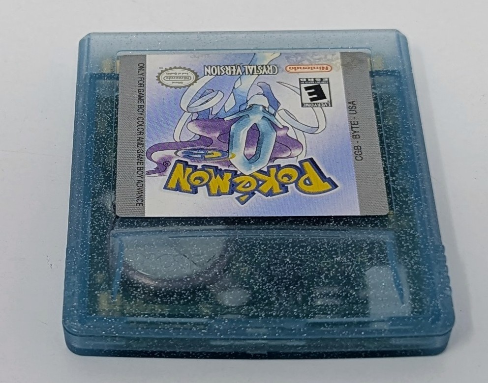 Pokemon: Crystal Version (Game Boy Color GBC, 2001) Authentic – Tested!