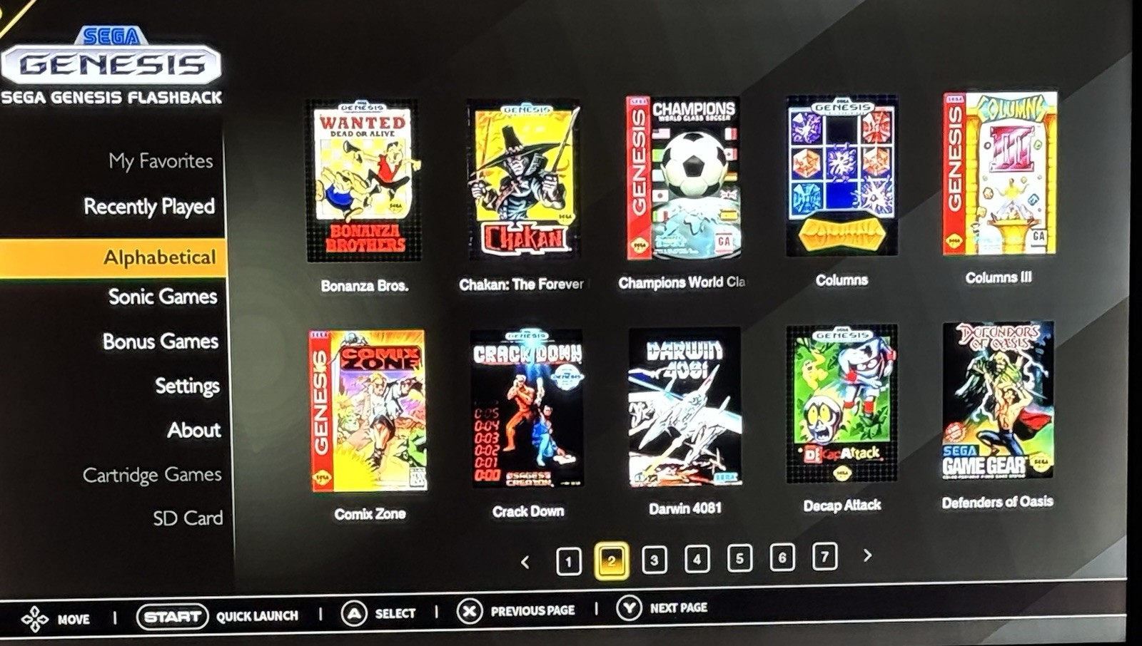 Sega Genesis HD Flashback , Controllers & 85 Built-in Games TESTED Working