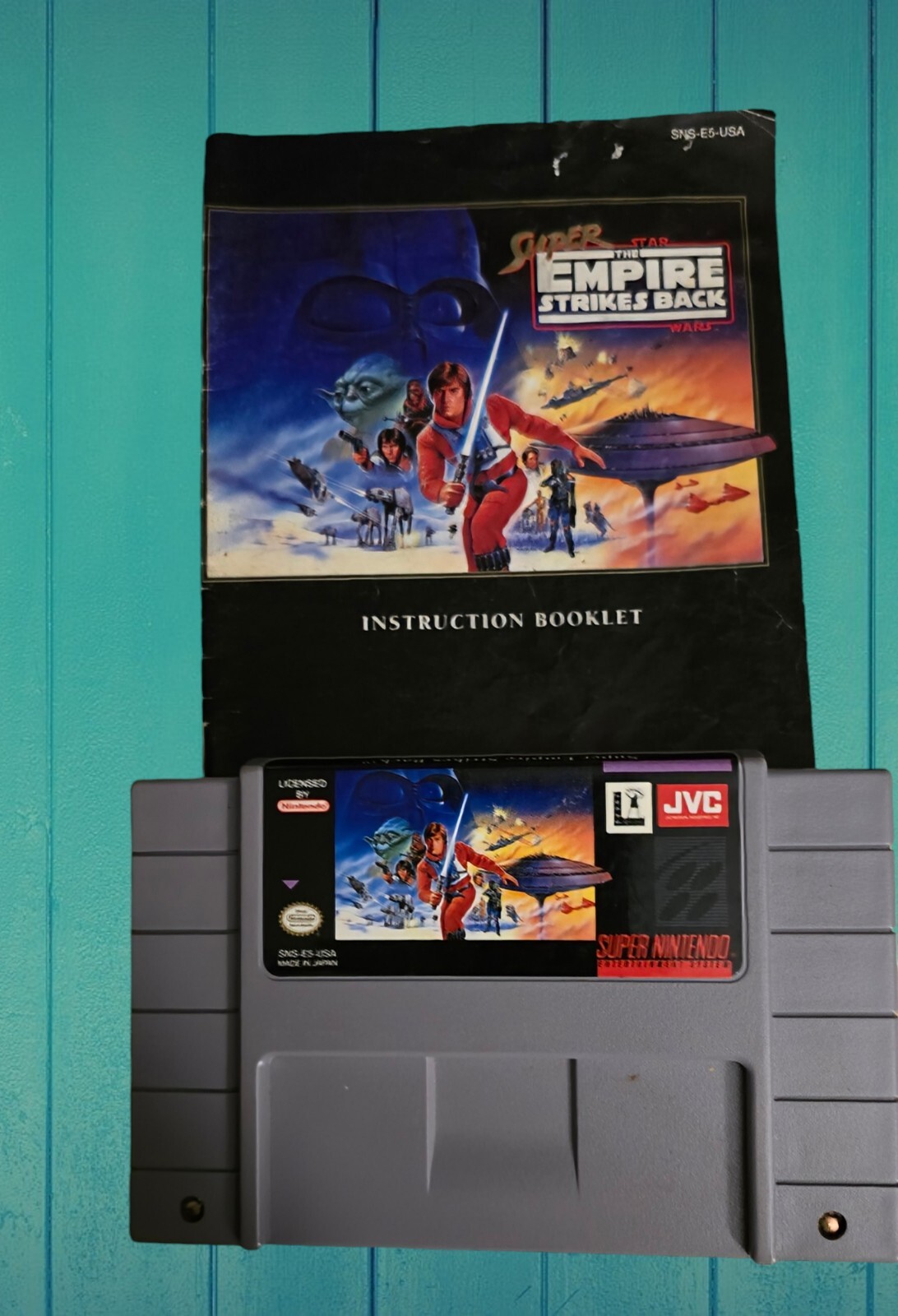 Star Wars 2 pack Bundle!! *SNES – Super Nintendo* 2MANUALS&2GAMES. Make An Offer