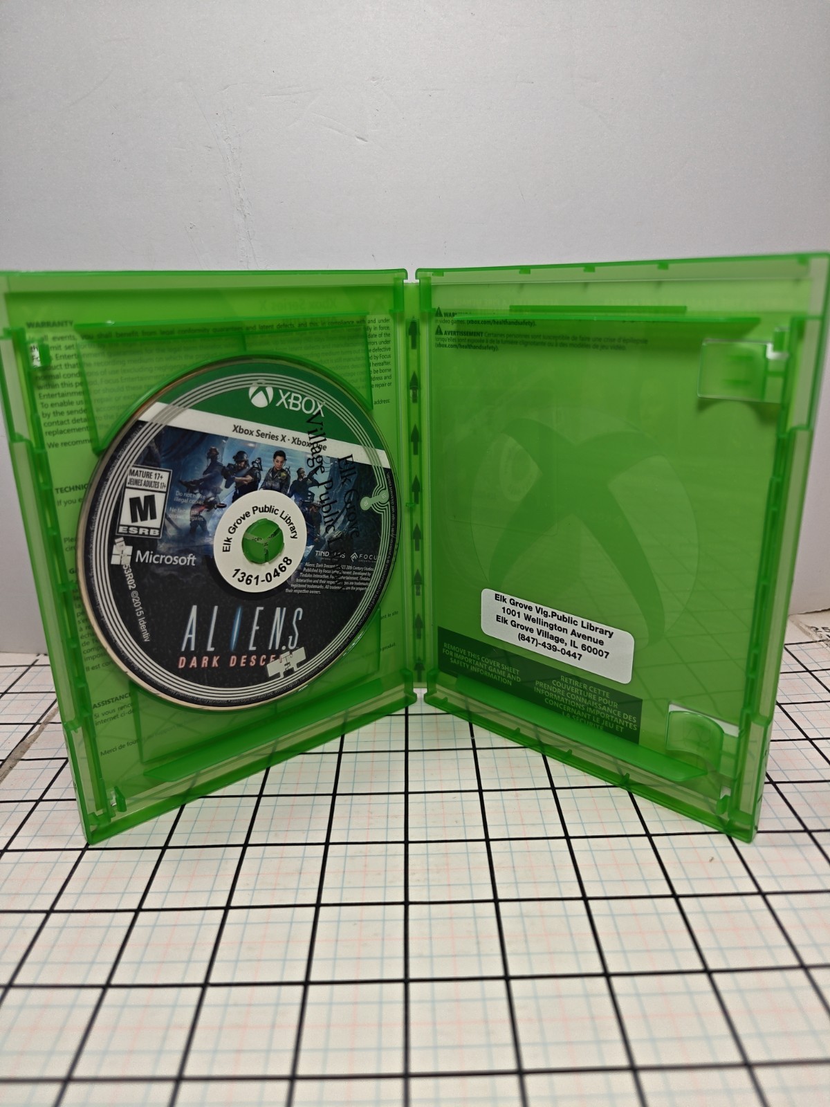 Aliens Dark Descent (Xbox Series X Xbox One) Ex-library Copy