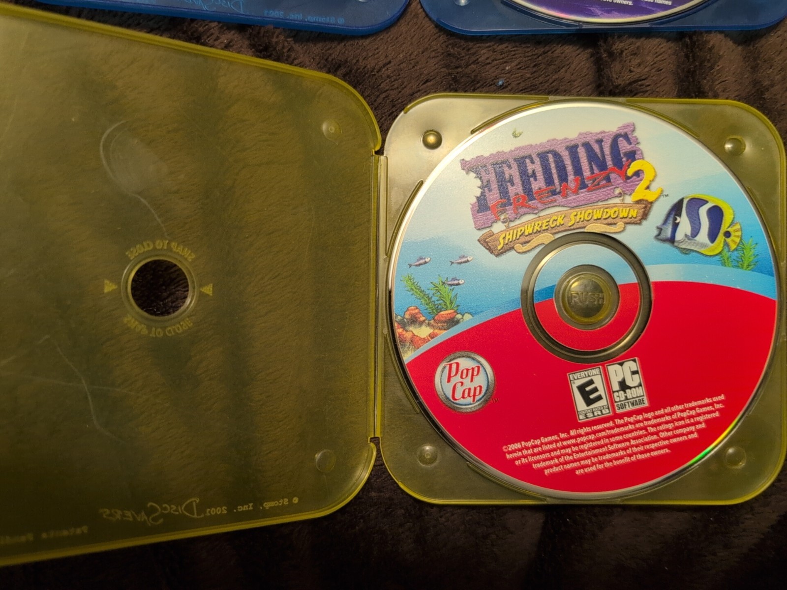 Bejeweled 2 Deluxe And Feeding Frenzy 2 Shipwrech Showdown PC CD-ROM