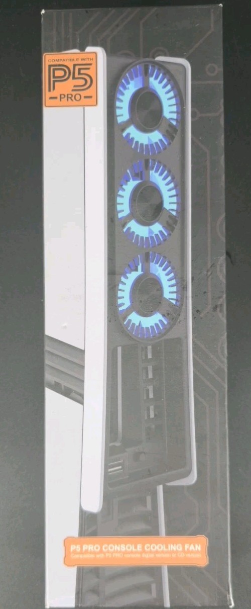 PS5 Cooling Fan, New, Lights Up