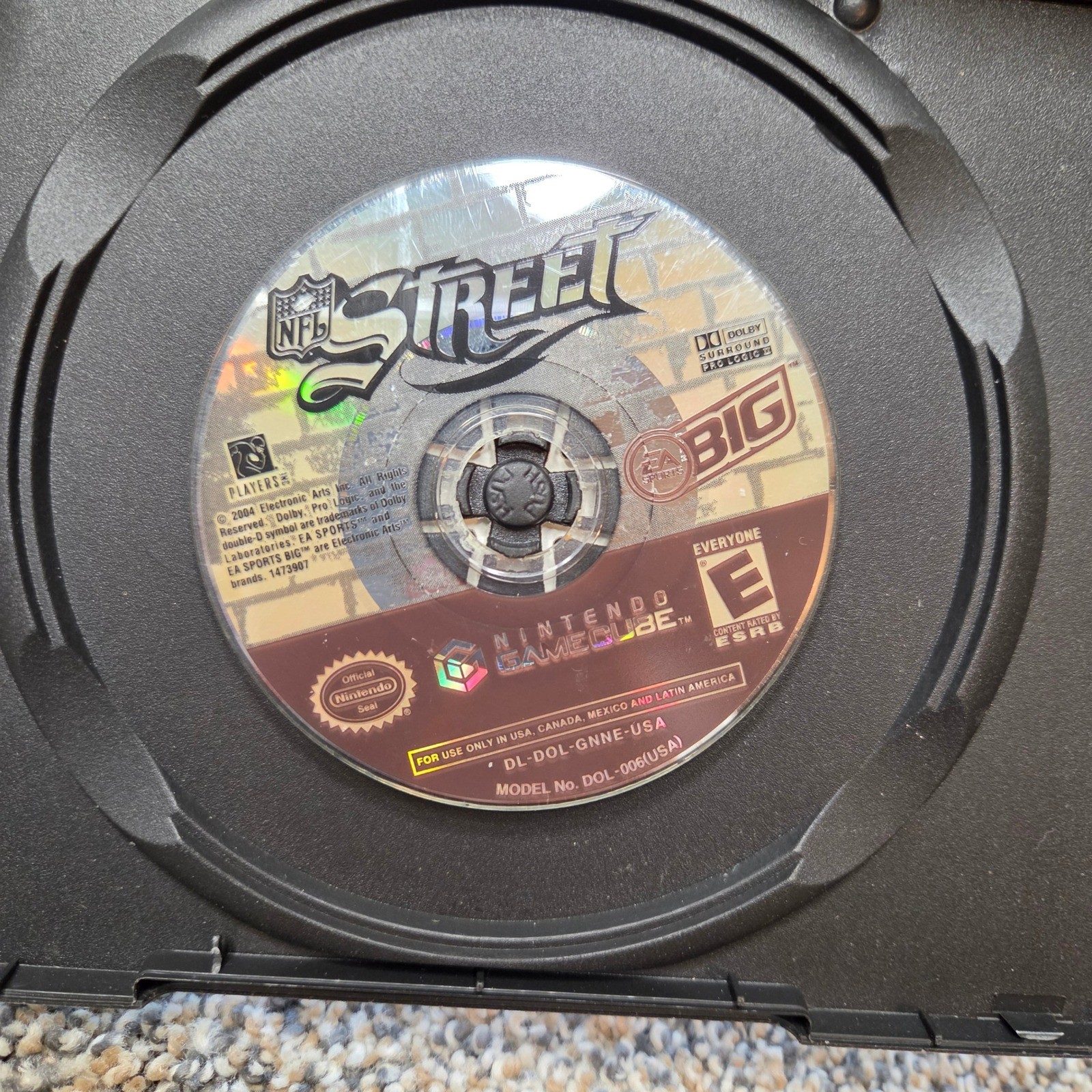 NFL Street Nintendo GameCube GC 2004 EA Sports BIG Football Game NTSC-U/C