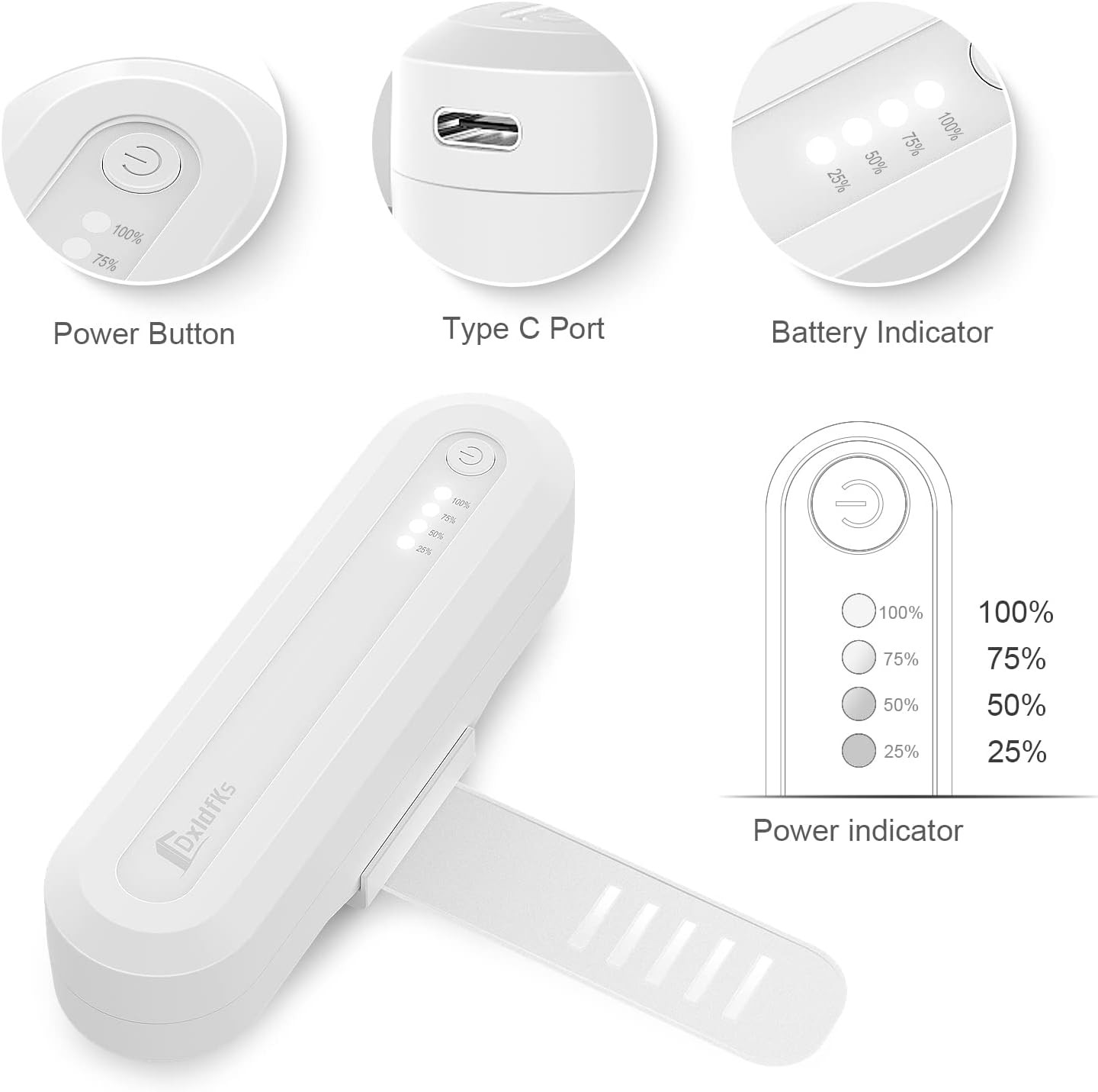 Battery Pack for Meta Quest 3S & 3 & 2, 5000Mah Extended 2-3H Playtime Small Lig