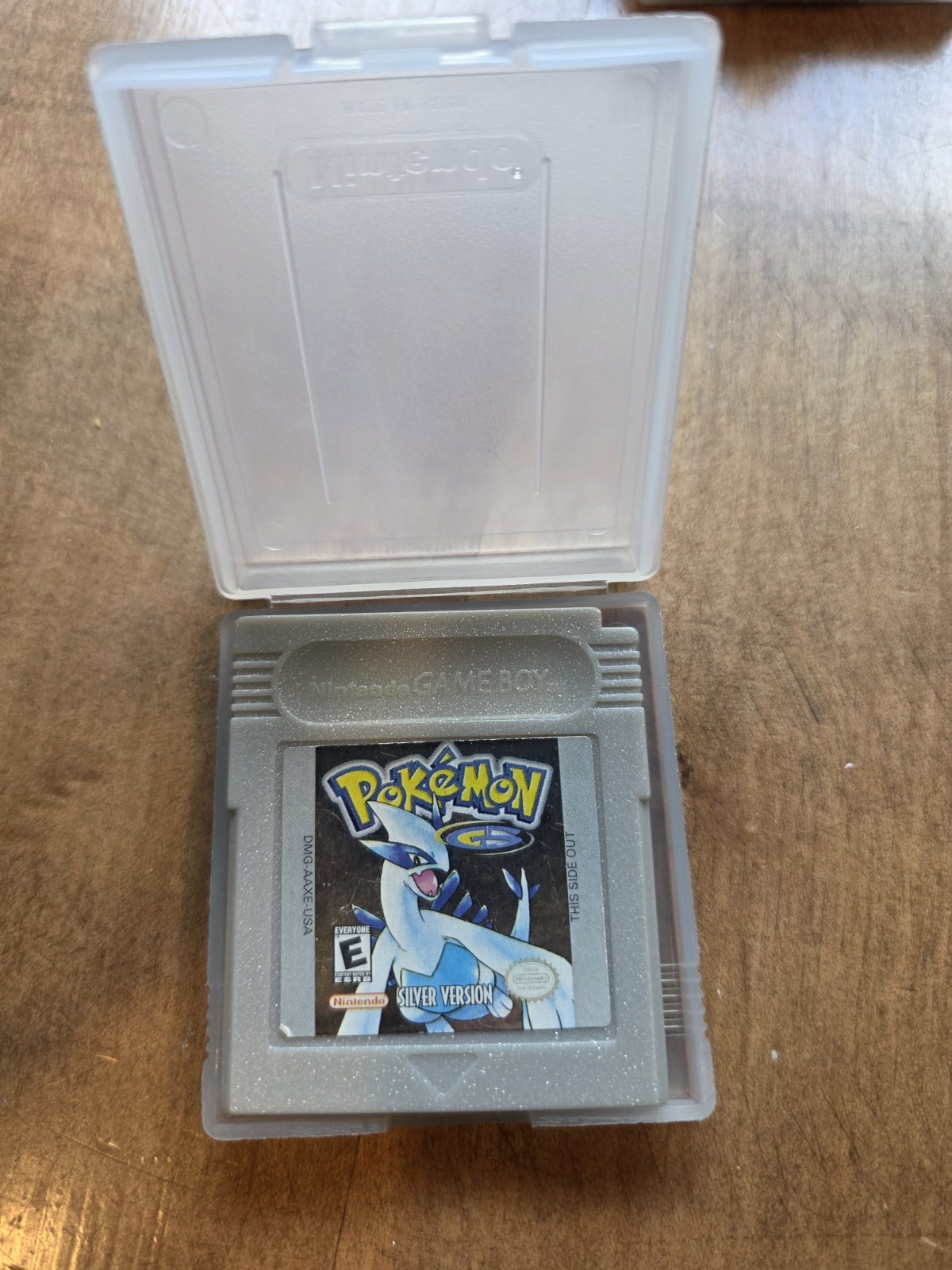 Authentic Pokémon Silver Version Game Boy Color GBC Cartridge TESTED WORKING