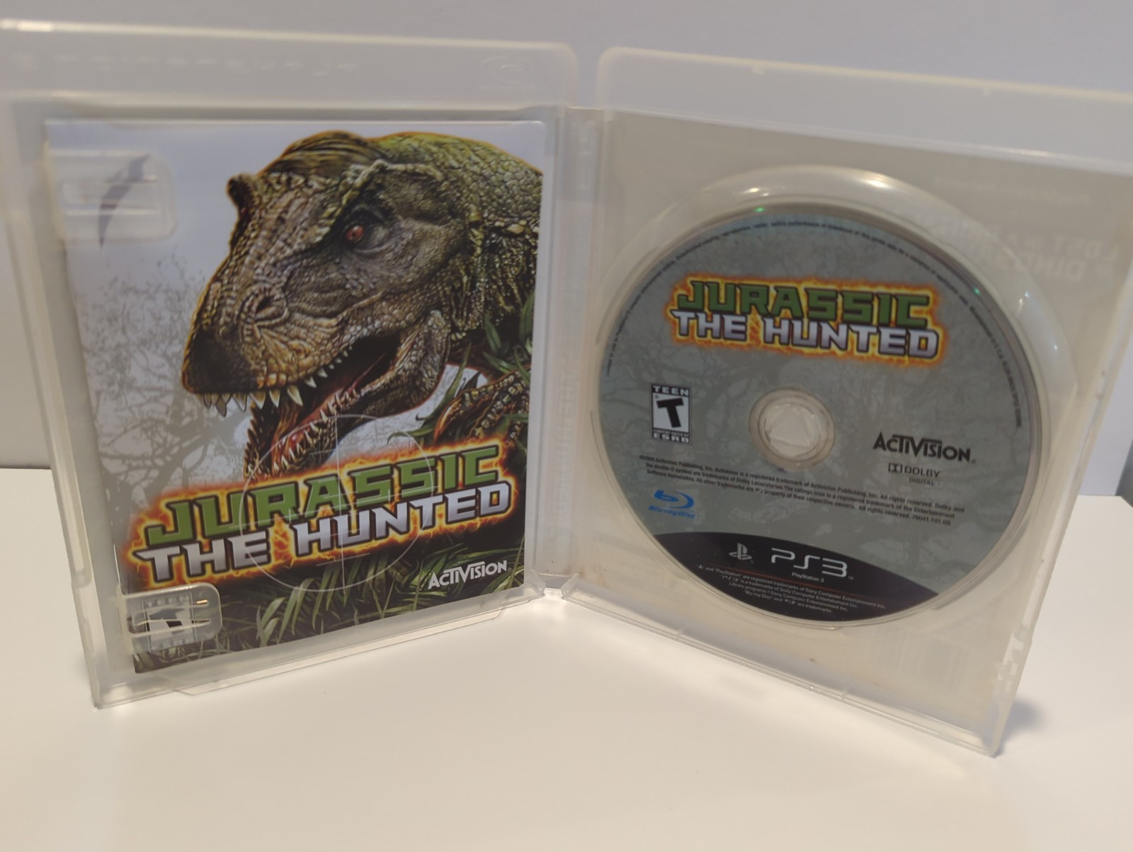 Jurassic: The Hunted (Sony PlayStation 3, 2009) Complete, and tested.