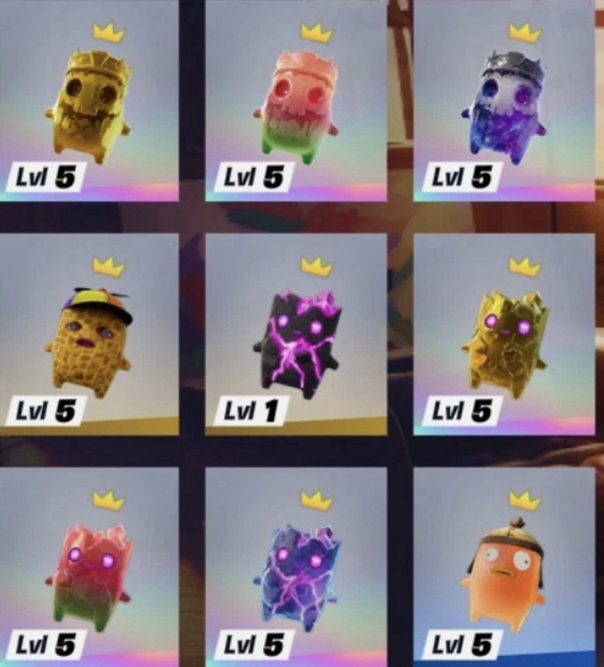 Selling all Fortnite sprites