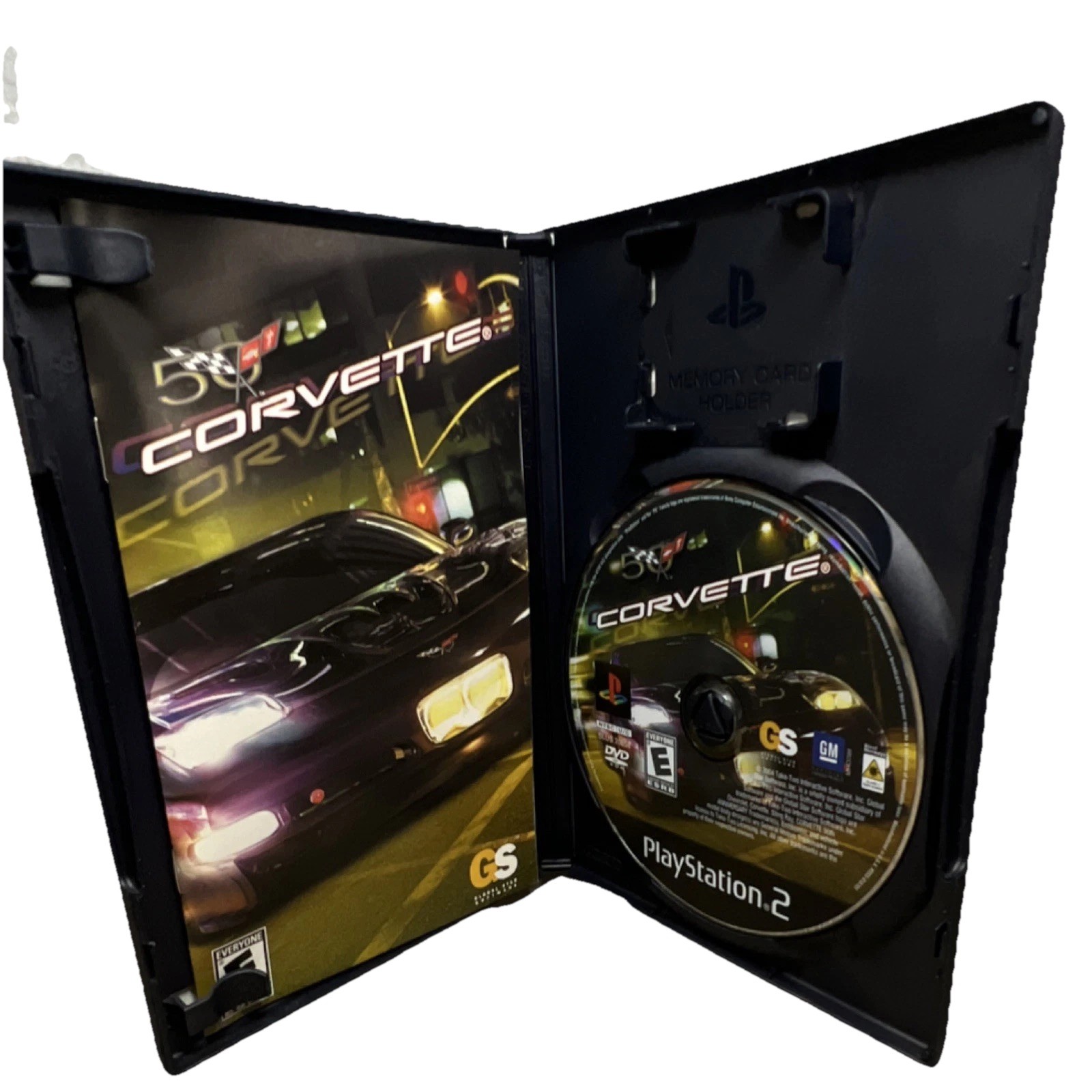 Pristine Corvette PlayStation 2 Global Star Software Racing Complete CIB