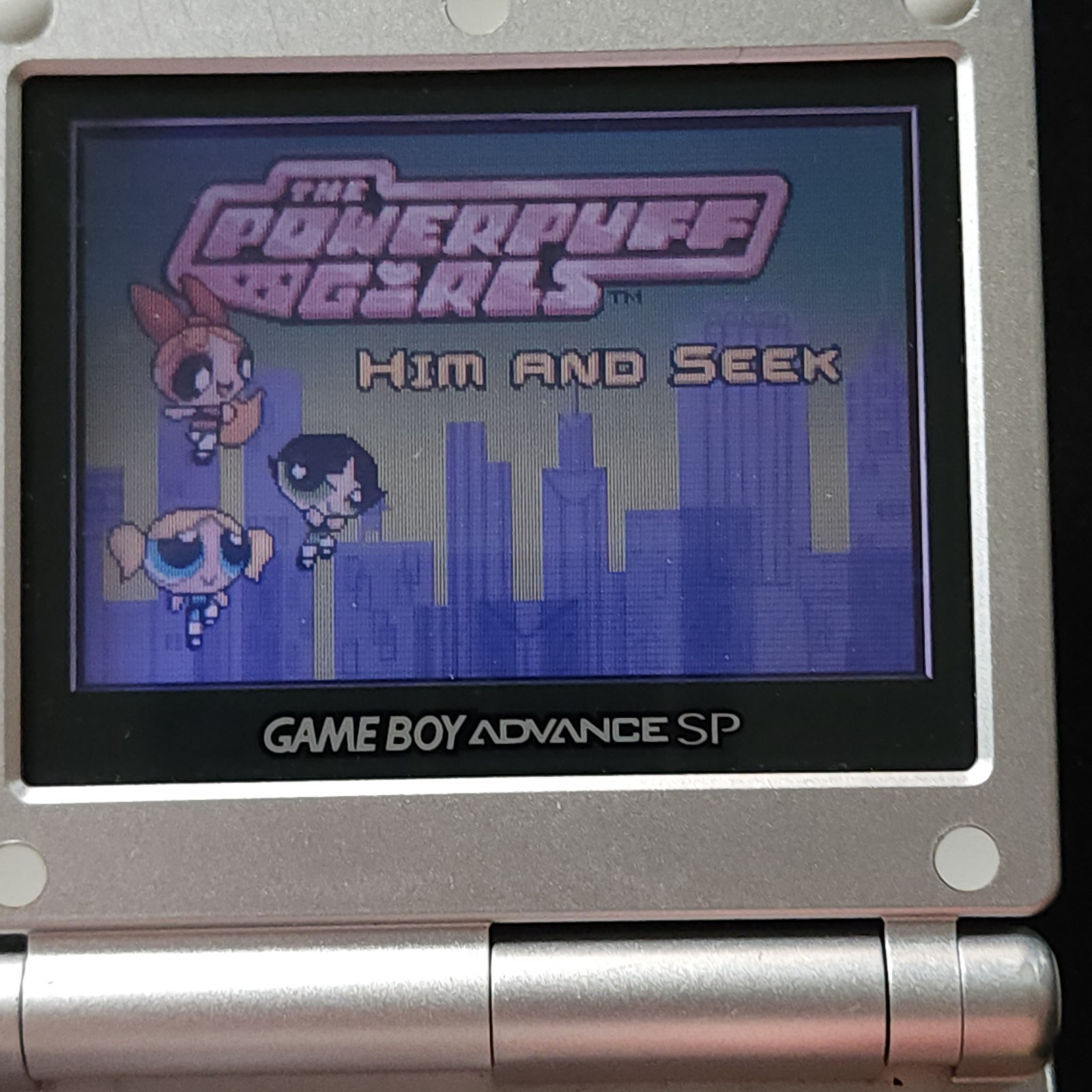 Powerpuff Girls Him and Seek GBA 2002 Game Boy Advance Authentic Tested/Works