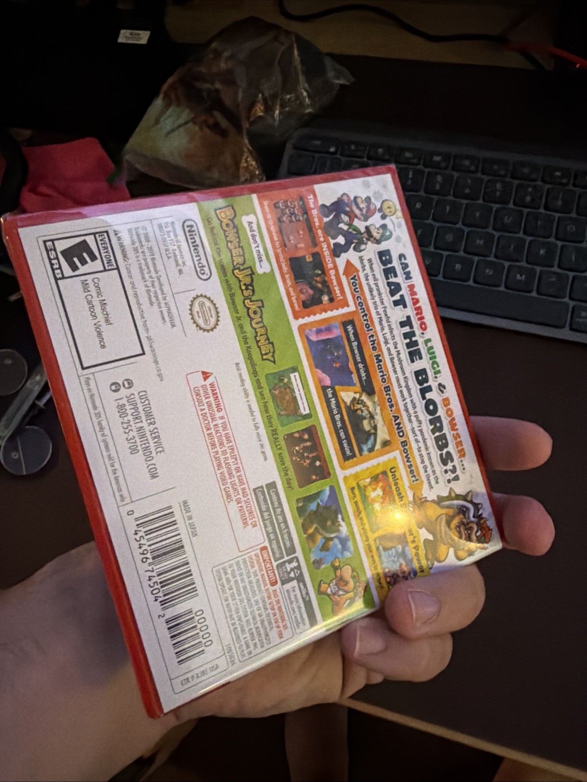 Mario & Luigi Bowser’s Inside Story Bowser Jr’s Journey Nintendo 3DS Brand New!