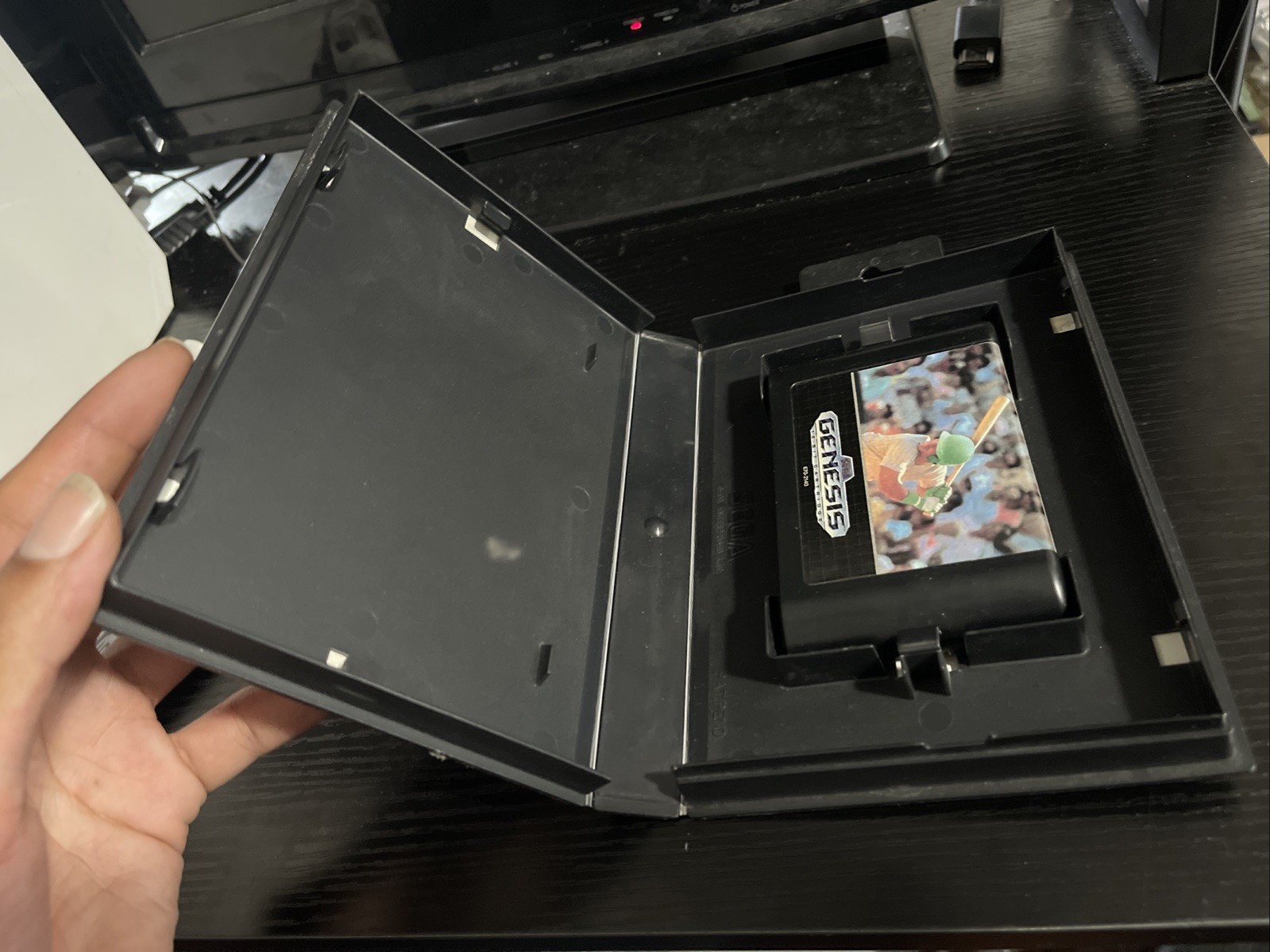 Sports Talk Baseball MLB – SEGA Genesis, Case & Cartridge, Tested & Working