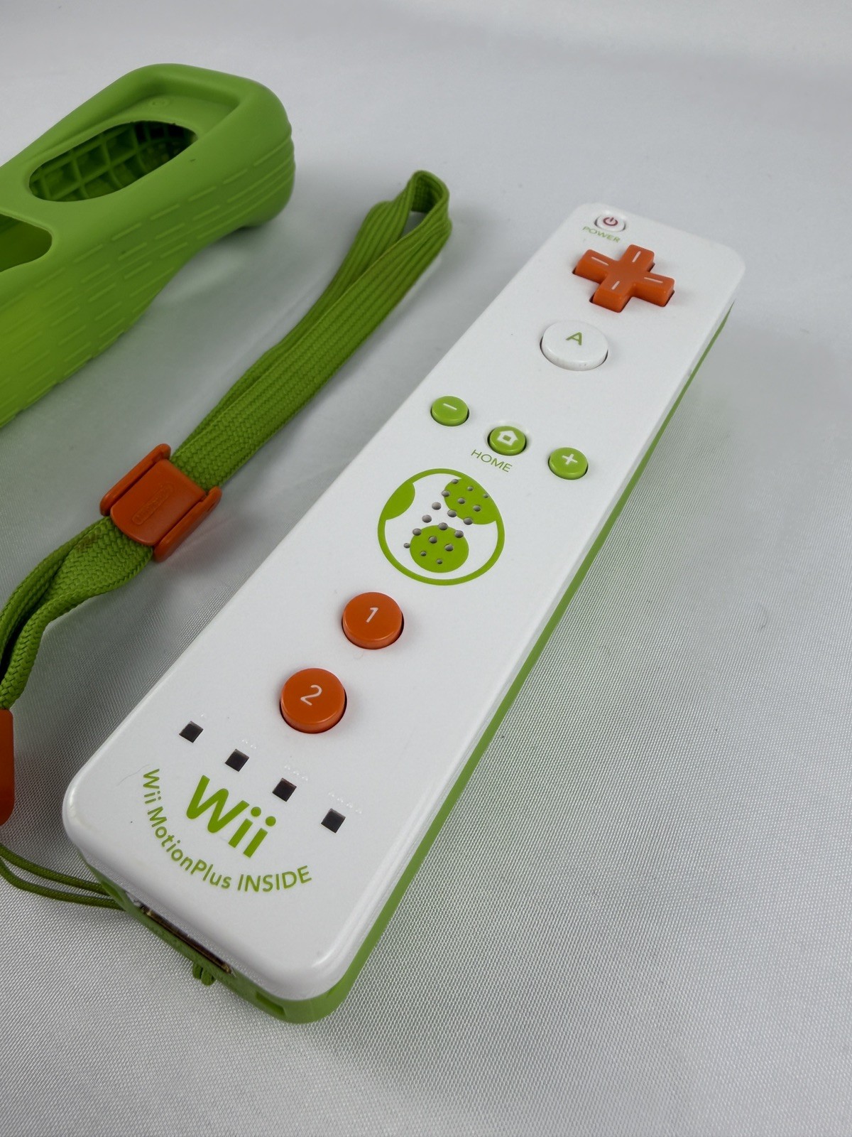 Yoshi Edition Motion Plus Remote Controller Nintendo Wii OEM – Tested Working