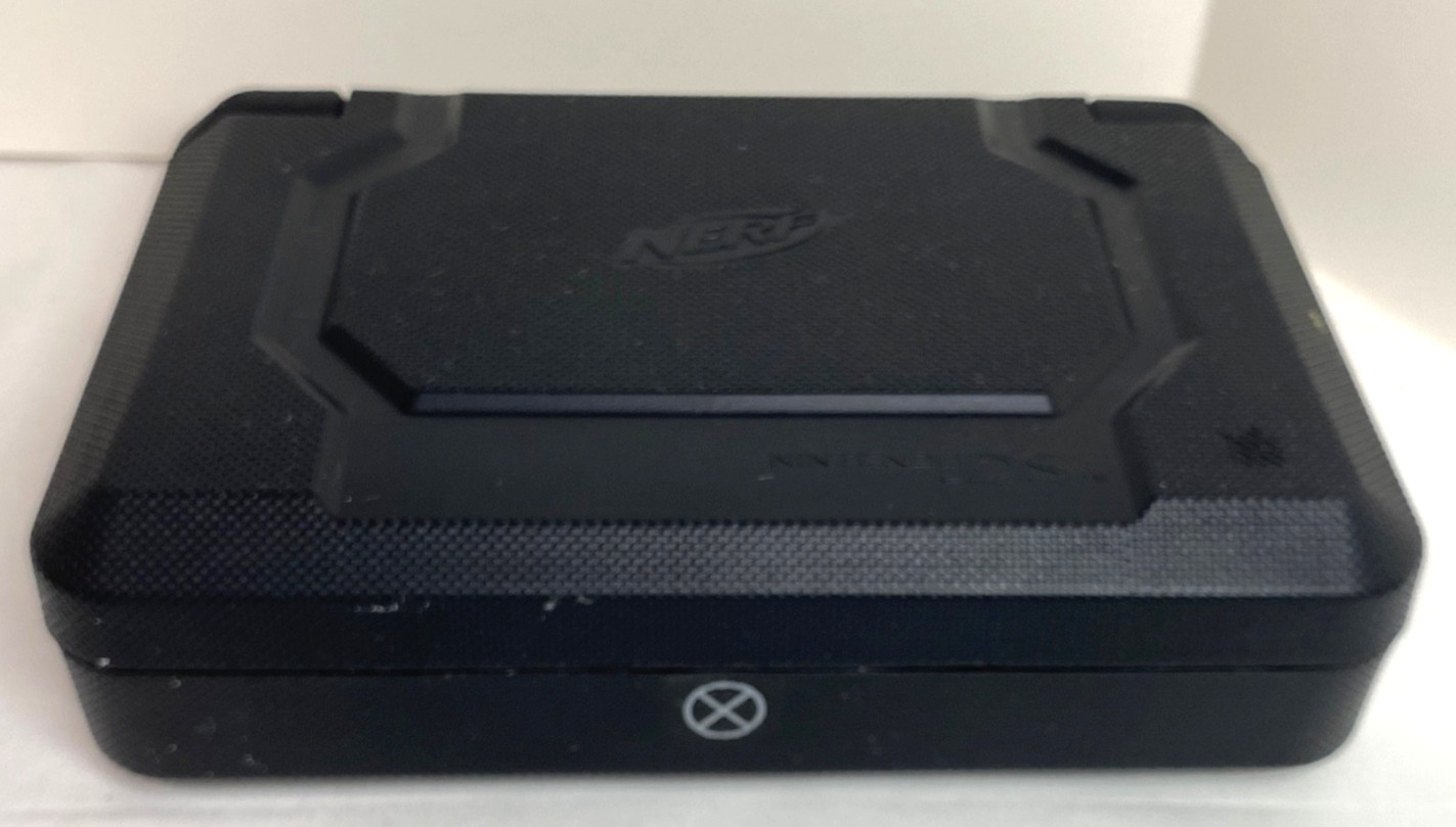 NERF NINTENDO DS Black FOAM Armor Case Hasbro 2007 Video Game System Holder