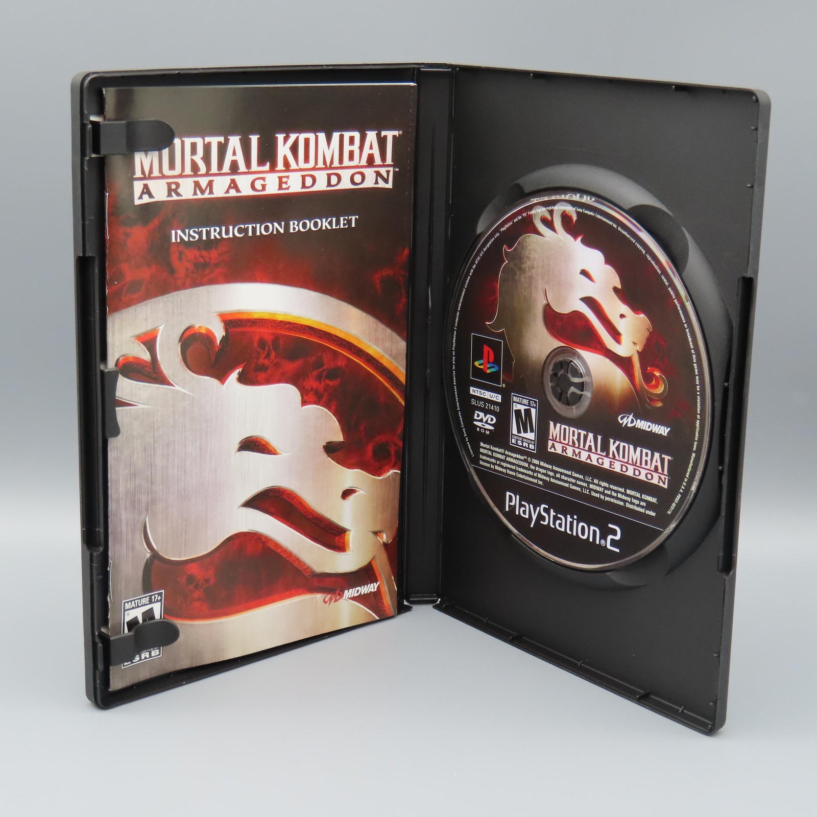 Mortal Kombat Armageddon Sony PlayStation 2 PS2 Video Game Complete CIB Fighting