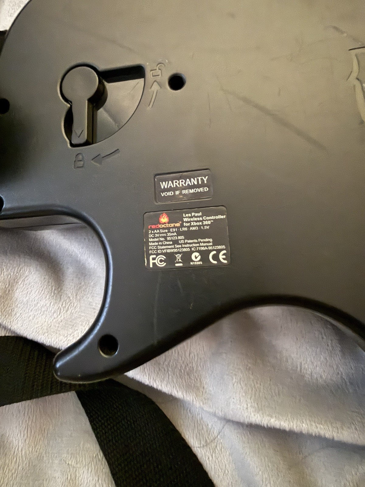 RedOctane Guitar Hero Controller Black PS3 tested