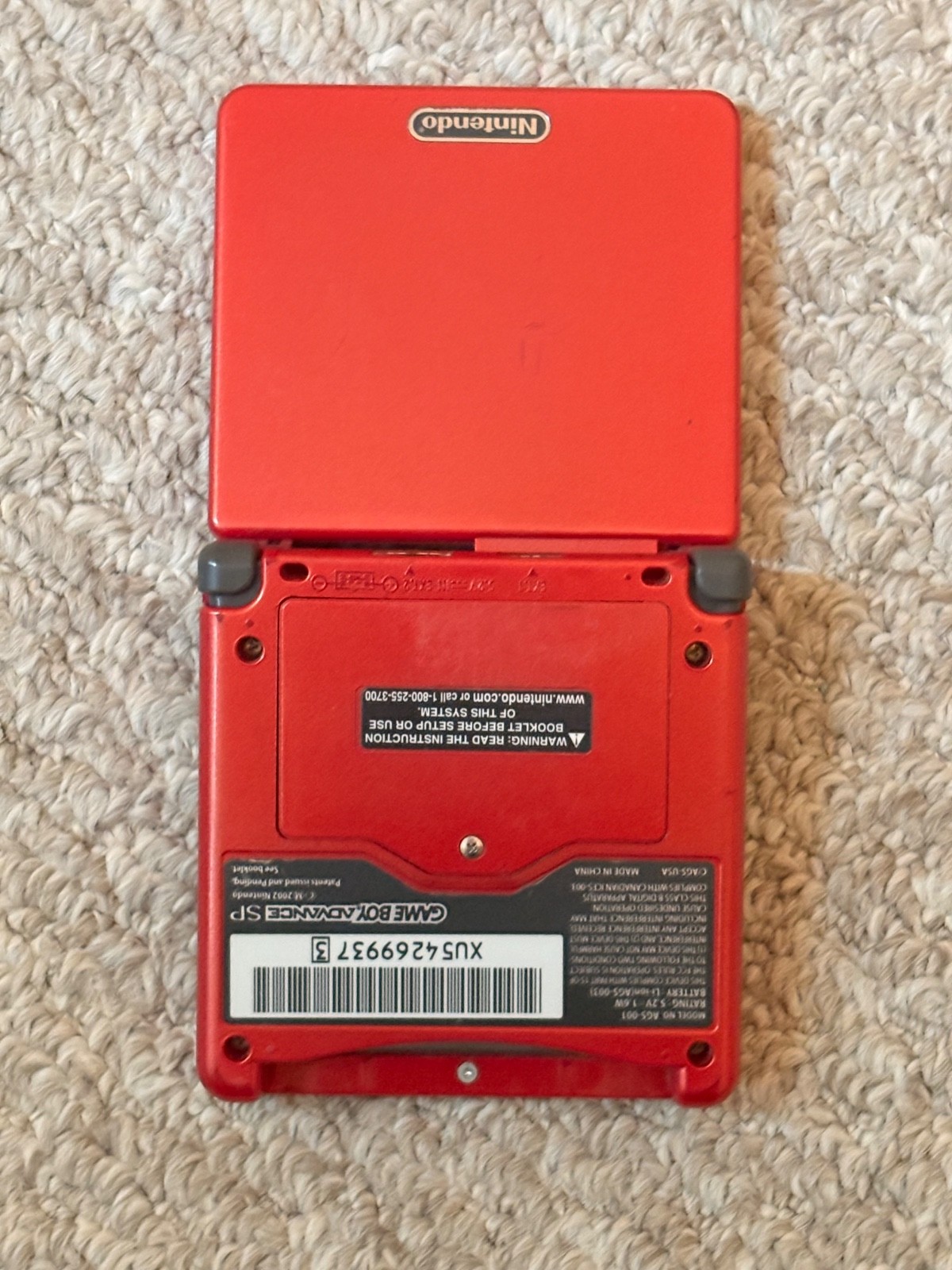 Vintage Nintendo console/game lot
