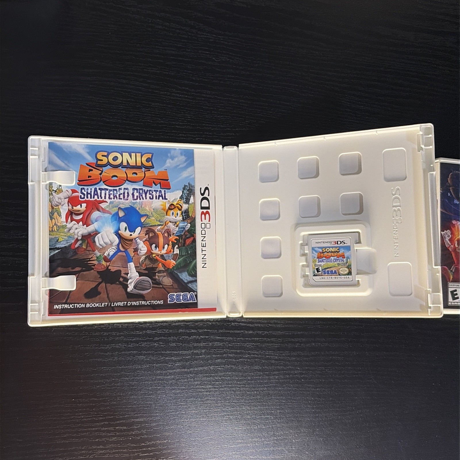 Sonic Boom: Shattered Crystal + Fire Ice Bundle Nintendo 3DS – Lot Tested Cases