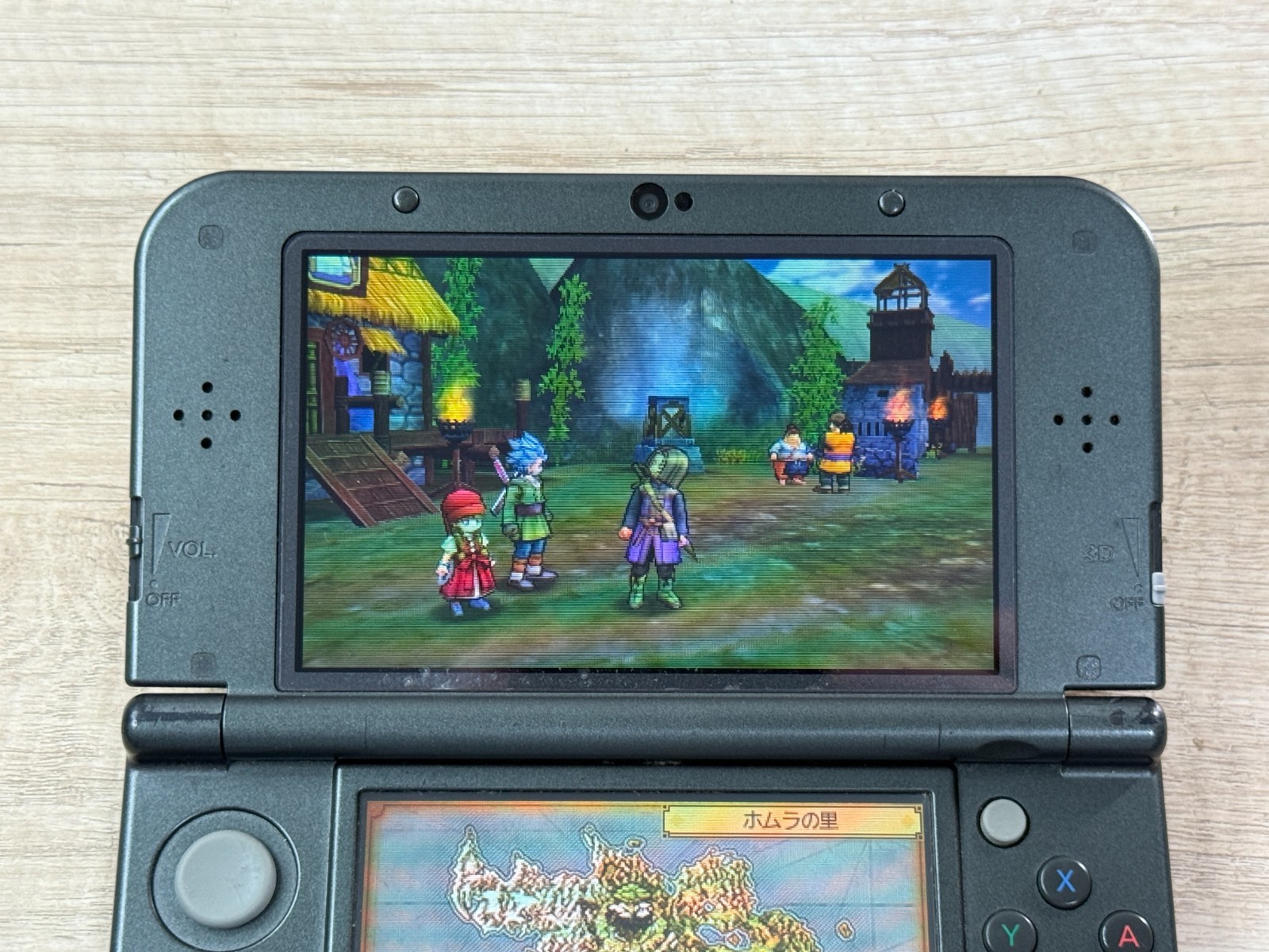 RANK B+ Dual IPS Nintendo New 3DS XL Metallic Black Console Tested Japan D6404