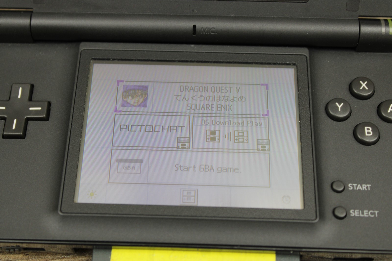 Nintendo DS Lite Black USG-001 Handheld Console Only NTSC-U/C Wi-Fi
