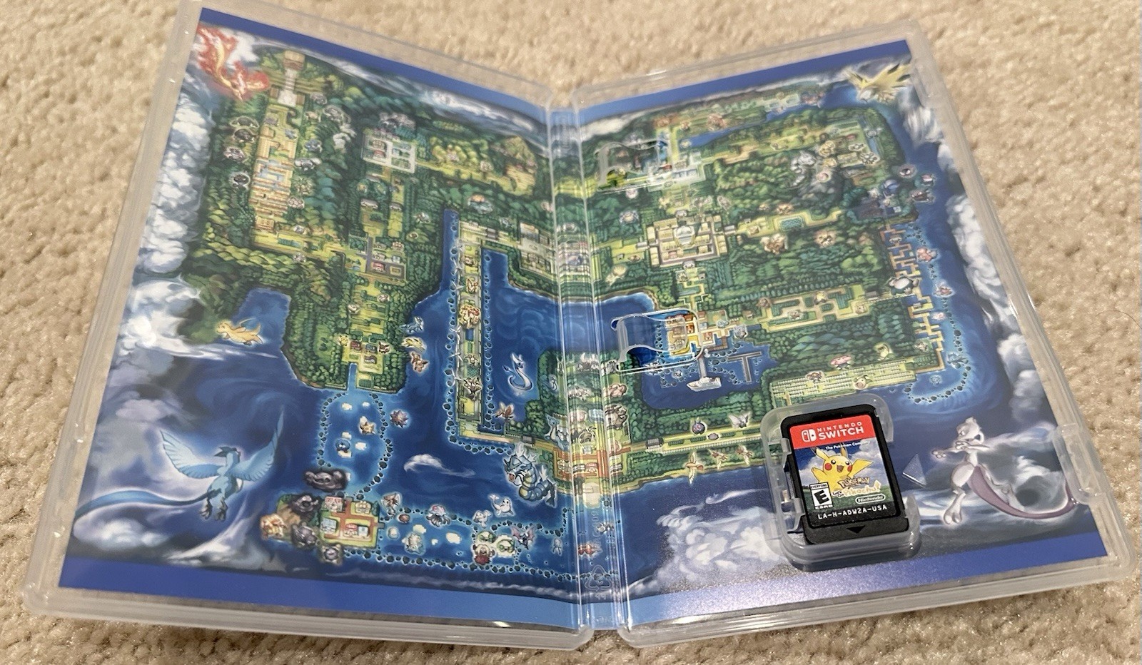Nintendo Pokémon: Let’s Go, Pikachu! (Switch, 2018) E Multiplayer w/ Case