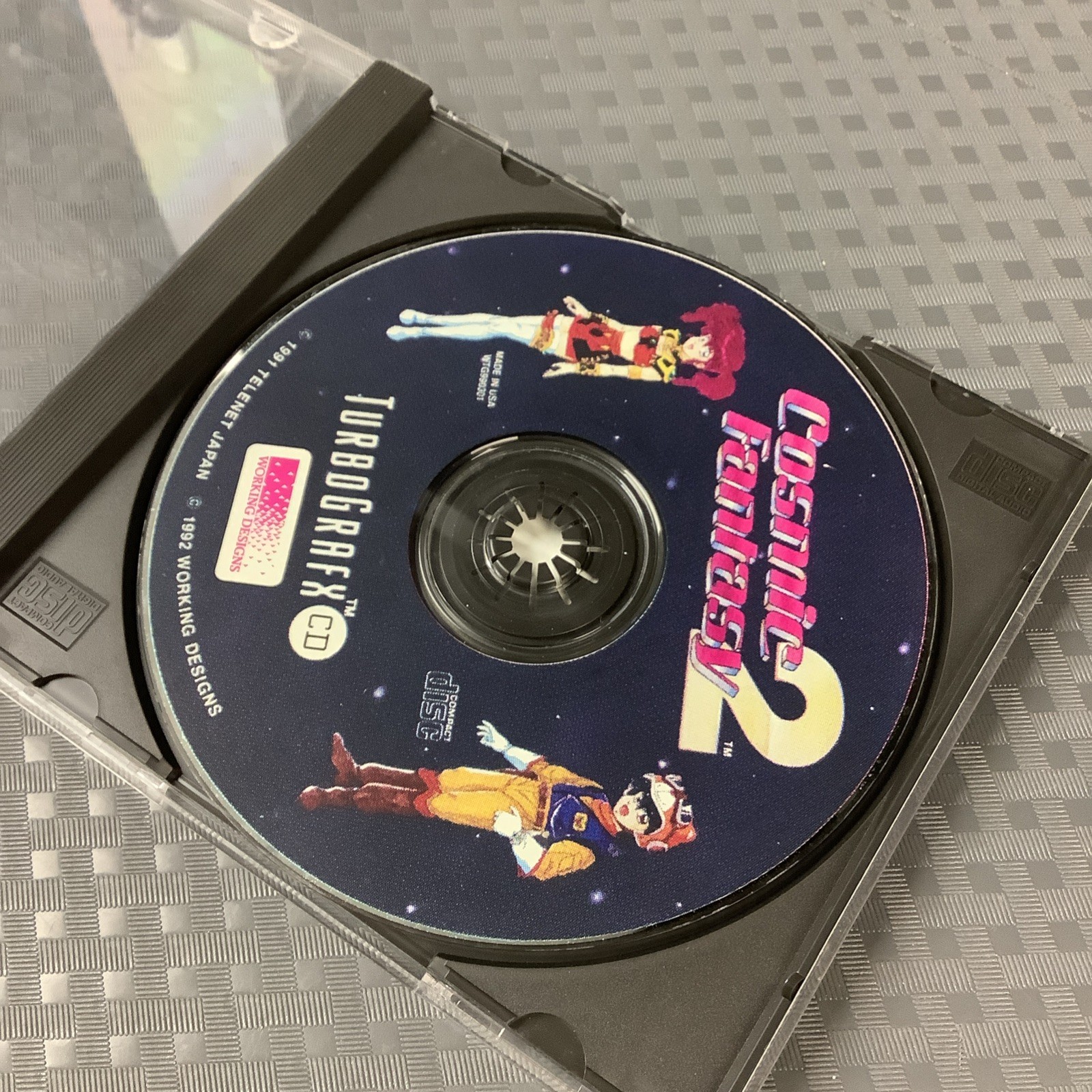 Cosmic Fantasy 2 (TurboGrafx CD Turboduo) No Manual! Nice Shape! Working Designs