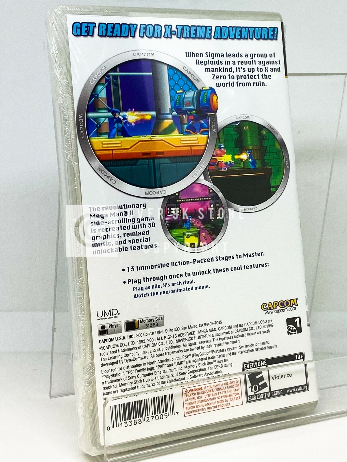 Mega Man Maverick Hunter X – PSP – New