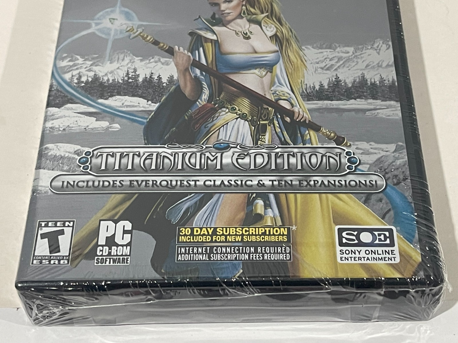 EverQuest: Titanium Edition (PC: Windows, 2006) NTSC RPG SOE Sony New Sealed