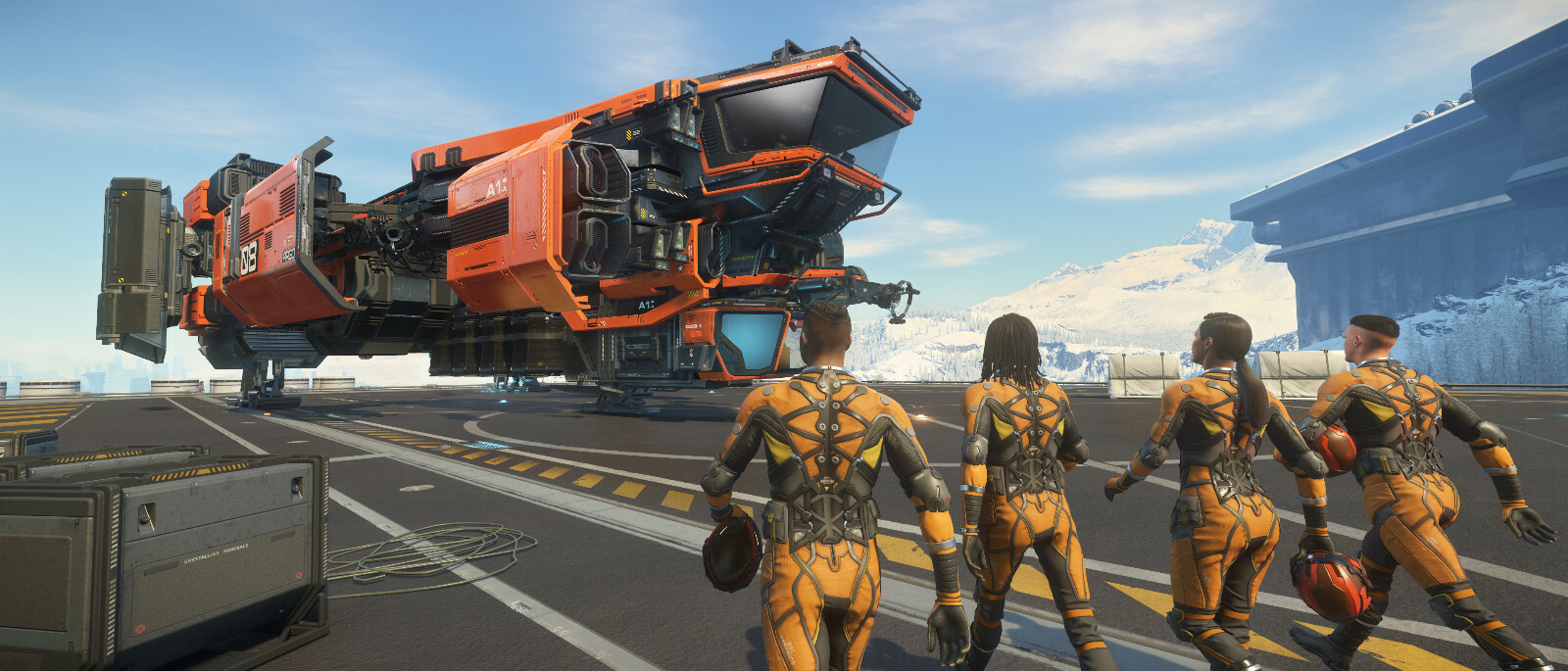 Star Citizen (PC, 2015) Starfarer to Argo Mole upgrade