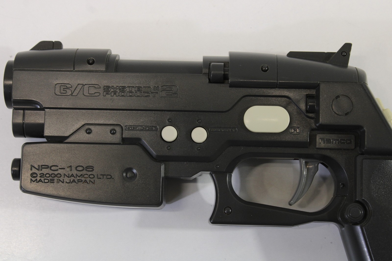 Namco NPC-106 GunCon 2 Light Gun Controller PS Playstation 2 PS2 Black Japan