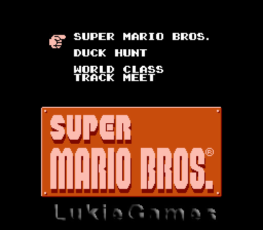 Super Mario/Duck Hunt/World Class Track – Nintendo Game