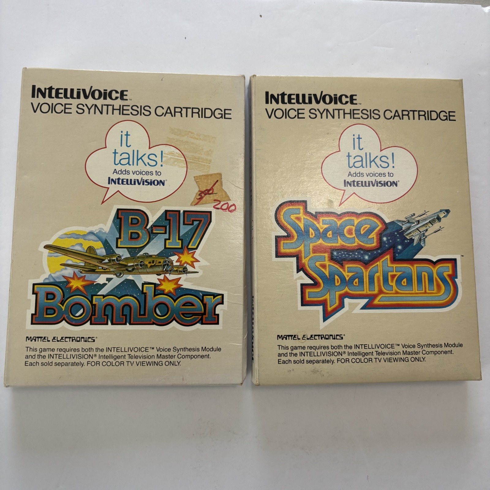 Mattel Intellivision Collectors Bulk Lot | Console | Intellivoice | 20 Games