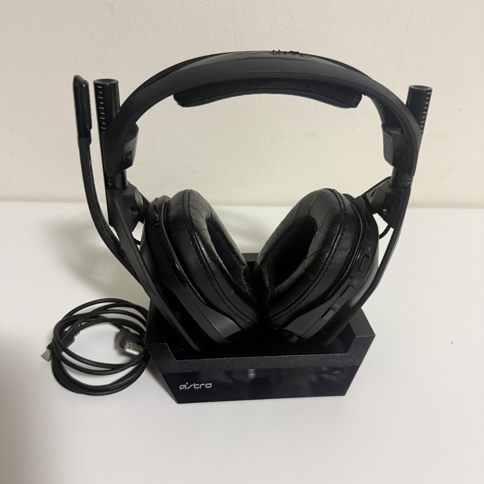 Astro A50 Gen 4 Wireless Gaming Headset + Base Station PS4 PC/Mac Black Tested