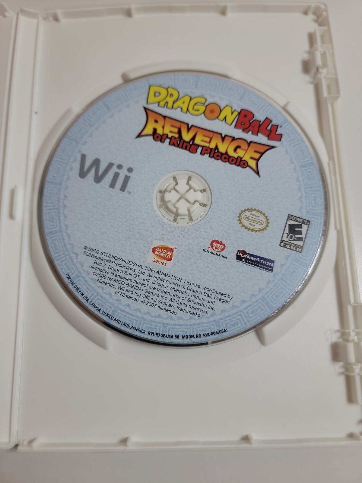 Dragon Ball: Revenge of King Piccolo (Nintendo Wii, 2009) English